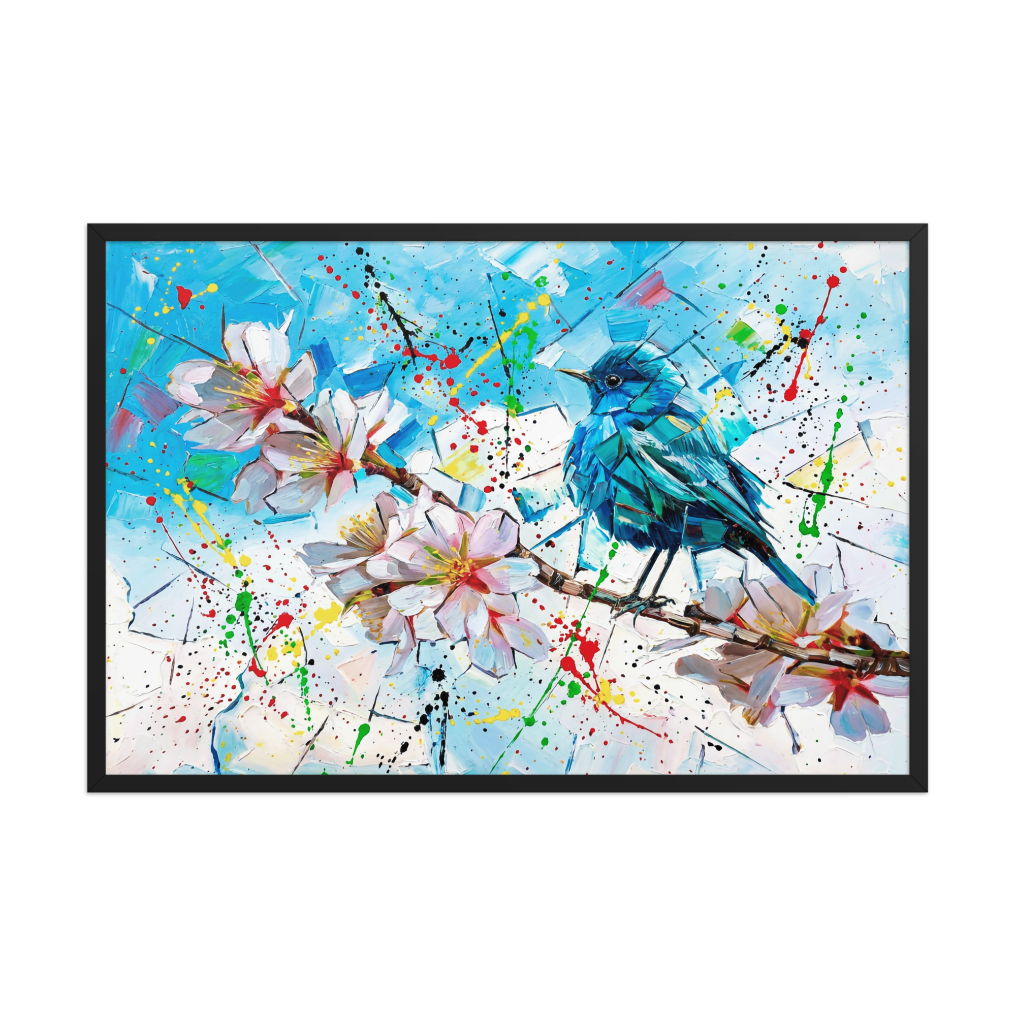 Fractured Serenity | Digital Painting | Framed Poster | Paint & Pixel |  |   |  Paint & Pixel