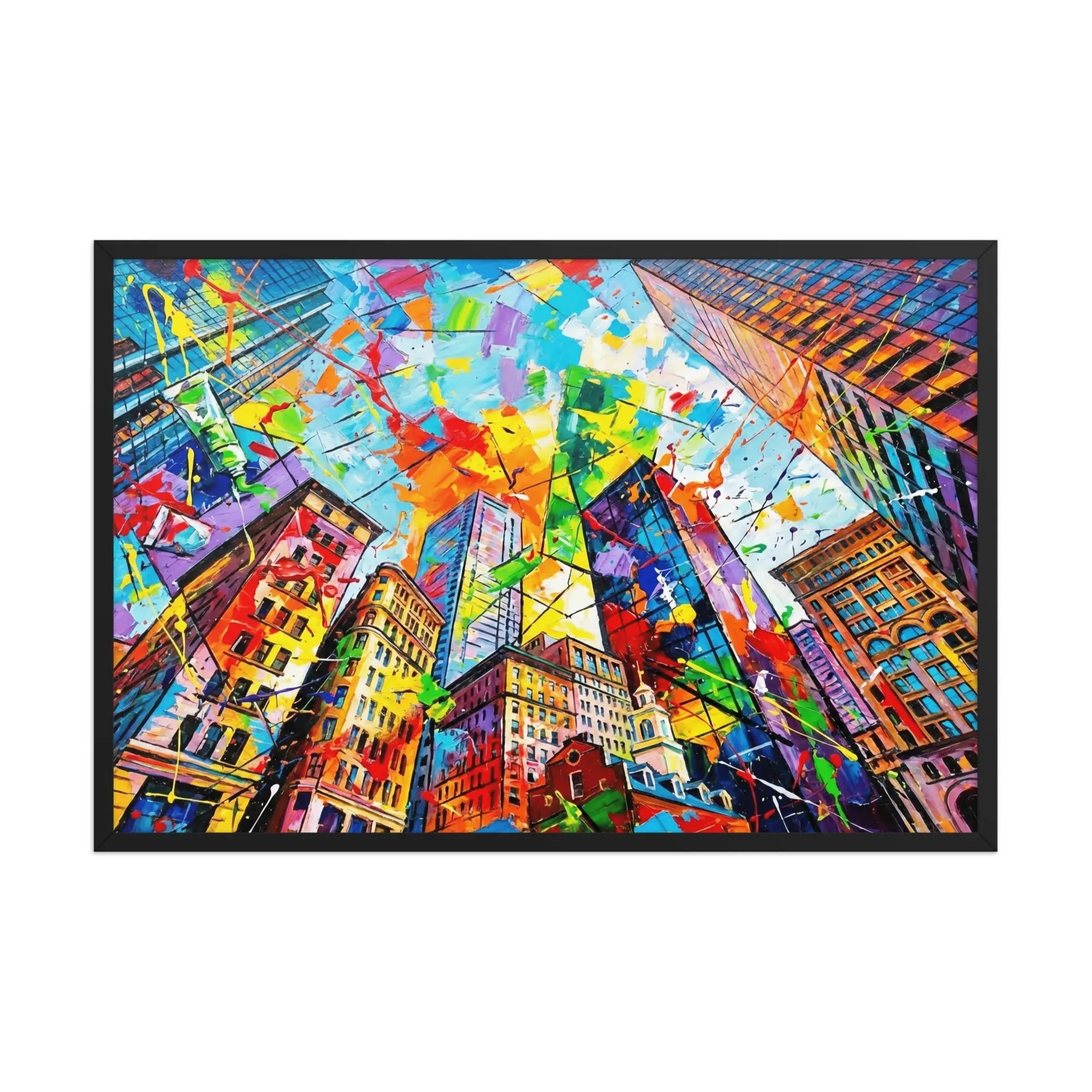 Colorful Mayhem | Digital Painting | Framed Poster | Paint & Pixel |  |   |  Paint & Pixel