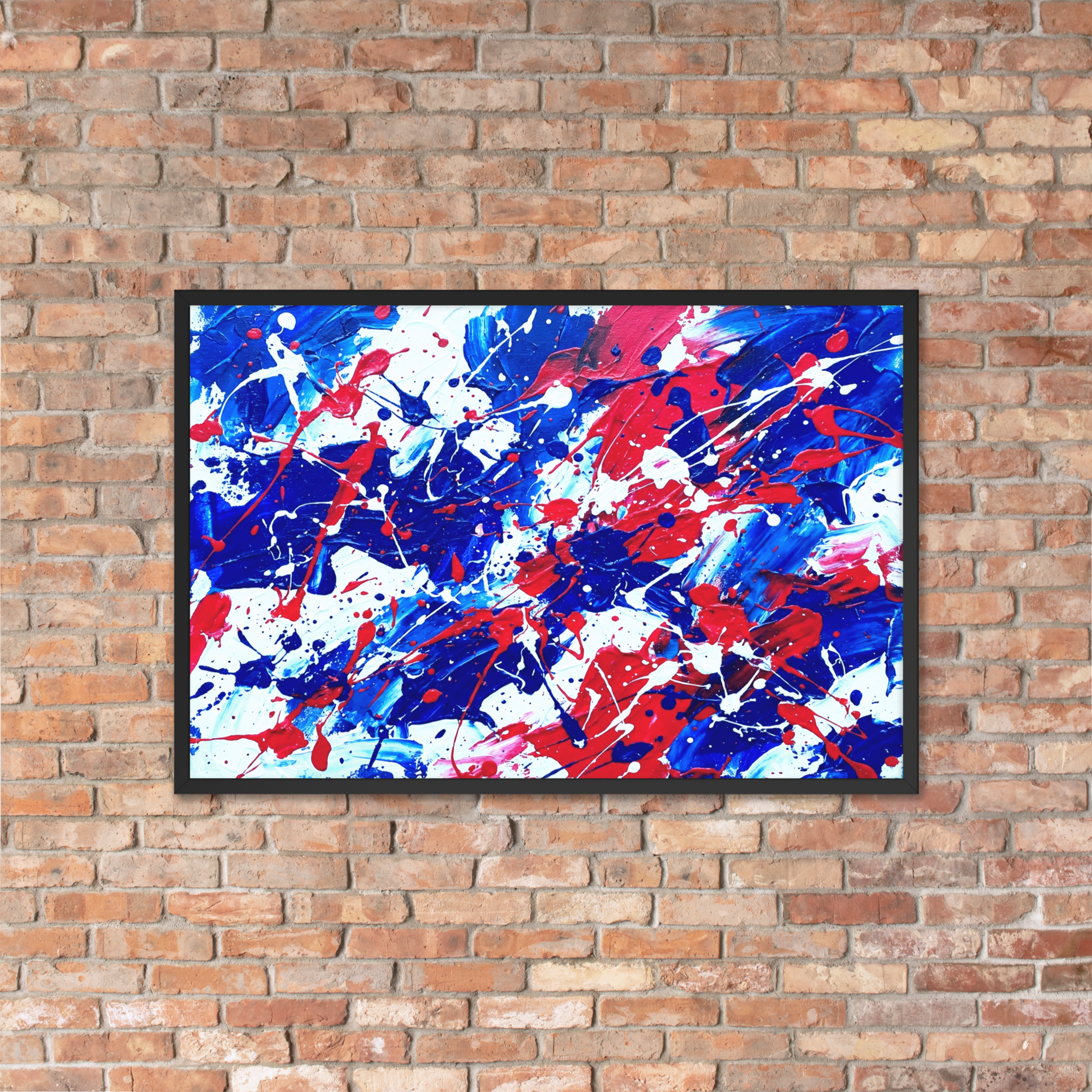 Australia’s Veins | Digital Painting | Framed Poster | Paint & Pixel |  |   |  Paint & Pixel