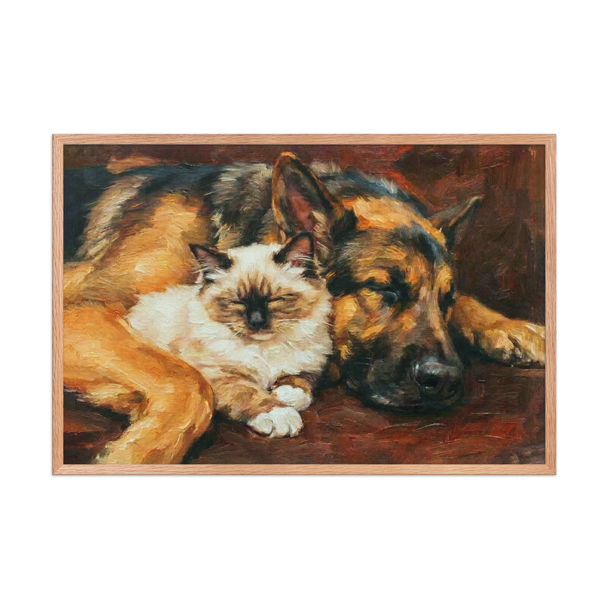 Friendship in Silence | Digital Painting | Framed Poster | Paint & Pixel |  |   |  Paint & Pixel