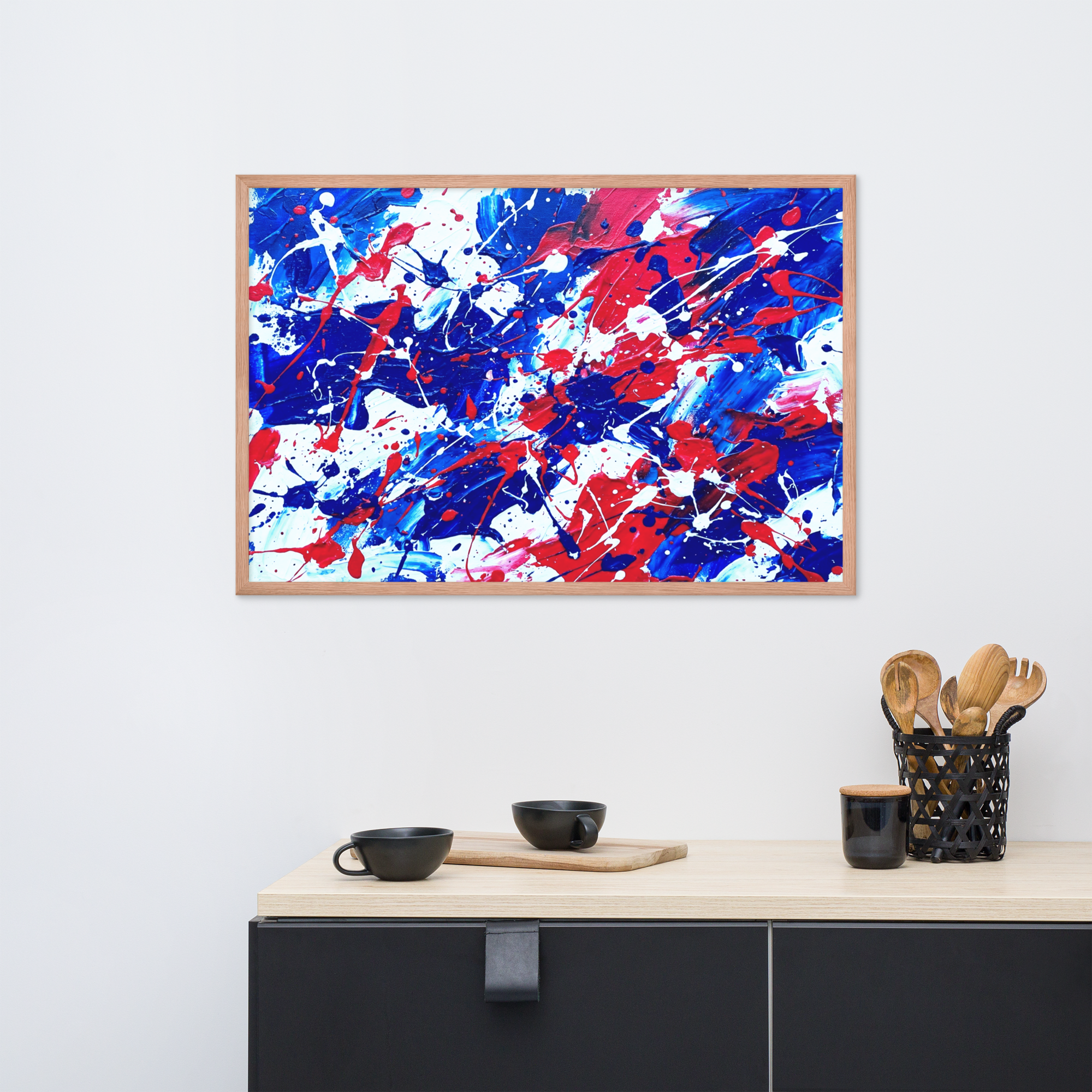 Australia’s Veins | Digital Painting | Framed Poster | Paint & Pixel |  |   |  Paint & Pixel