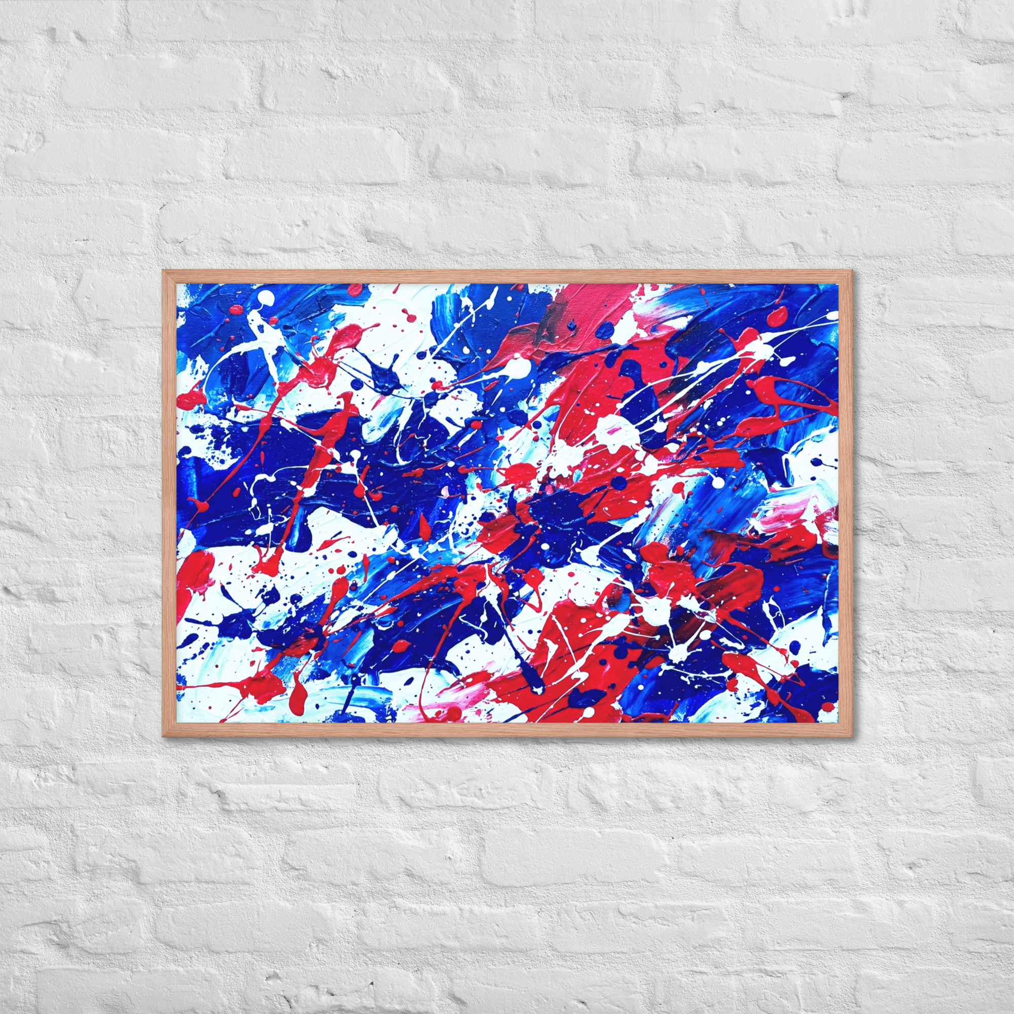 Australia’s Veins | Digital Painting | Framed Poster | Paint & Pixel |  |   |  Paint & Pixel