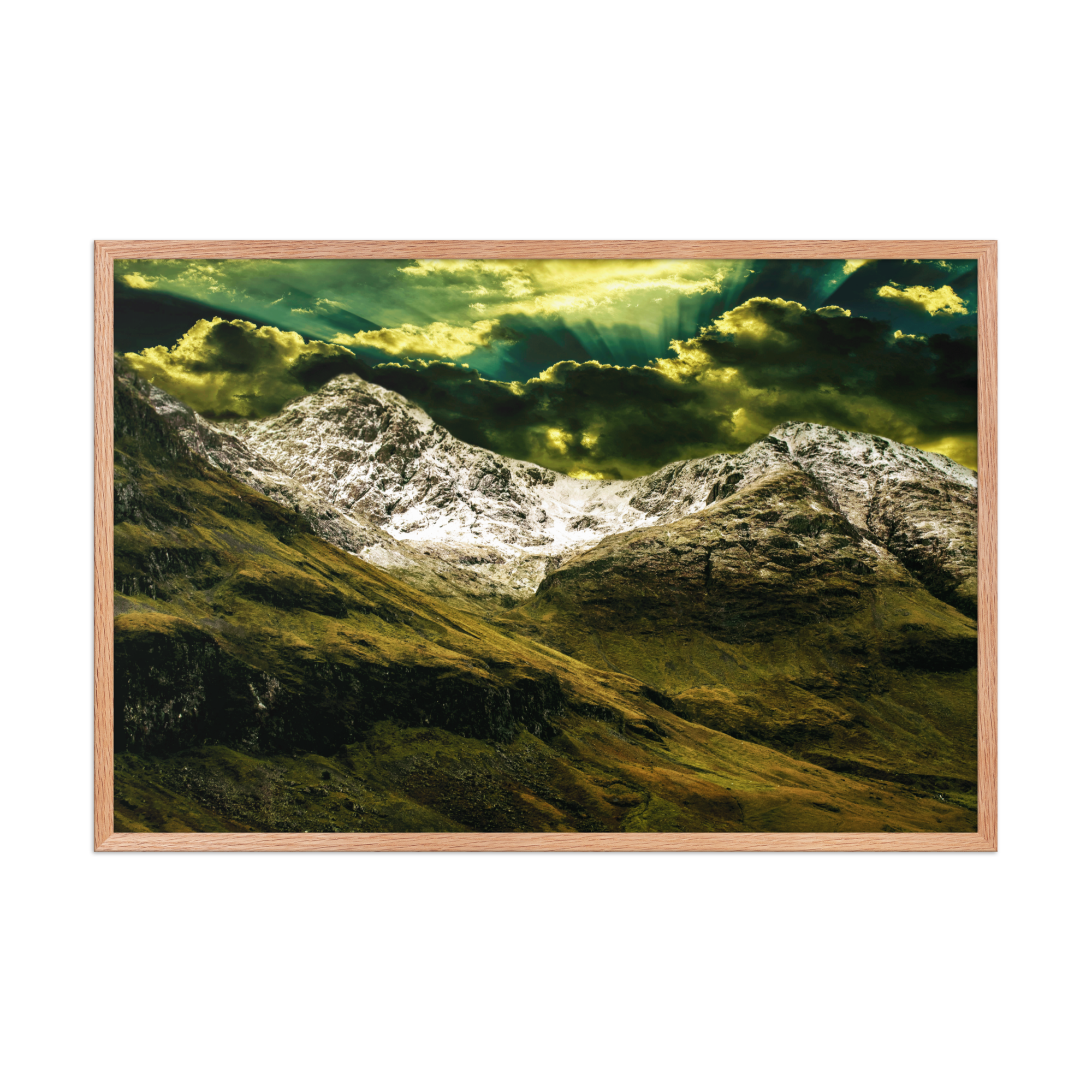 Looming White Beast | Digital Painting | Framed Poster | Paint & Pixel |  |   |  Paint & Pixel