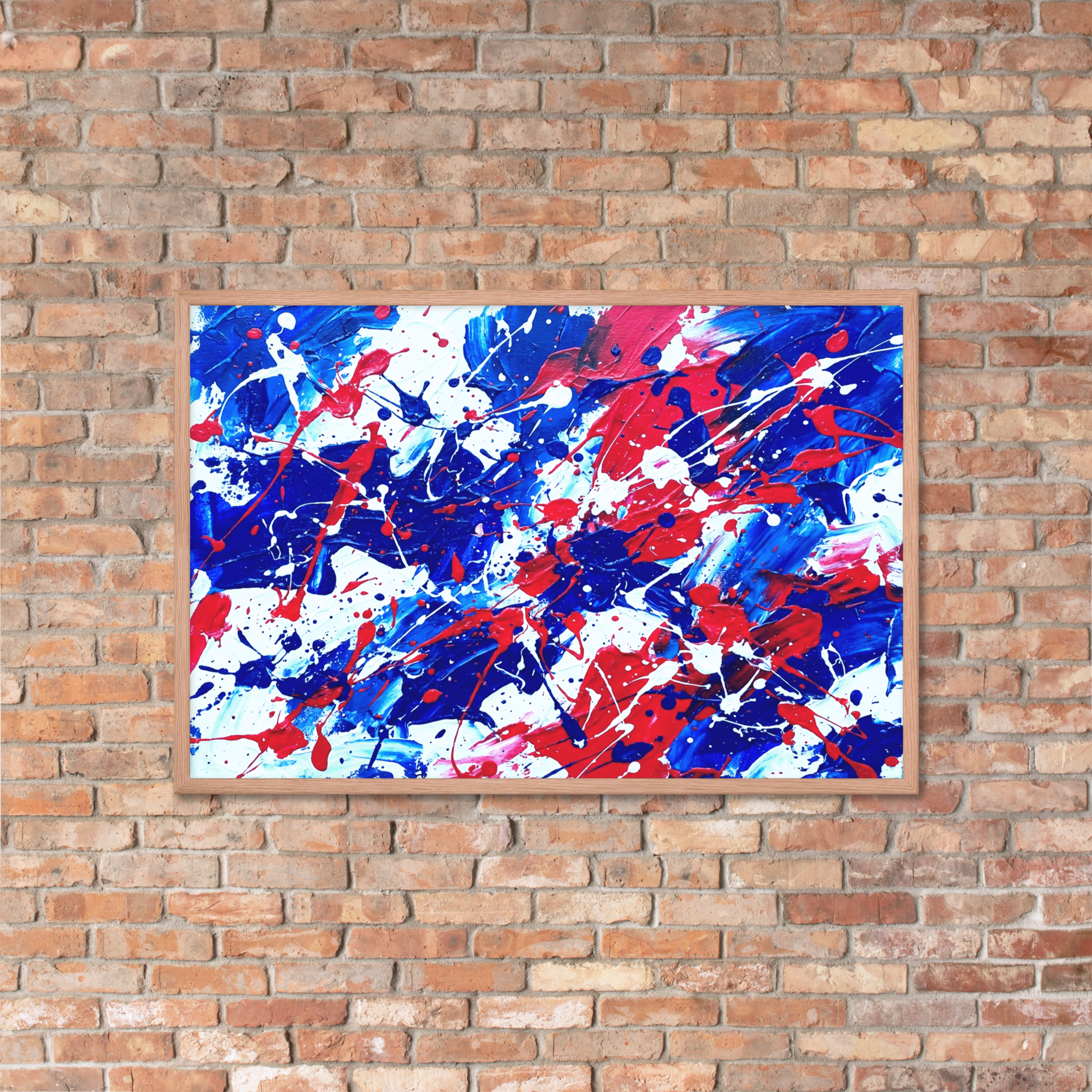 Australia’s Veins | Digital Painting | Framed Poster | Paint & Pixel |  |   |  Paint & Pixel