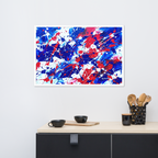 Australia’s Veins | Digital Painting | Framed Poster | Paint & Pixel |  |   |  Paint & Pixel