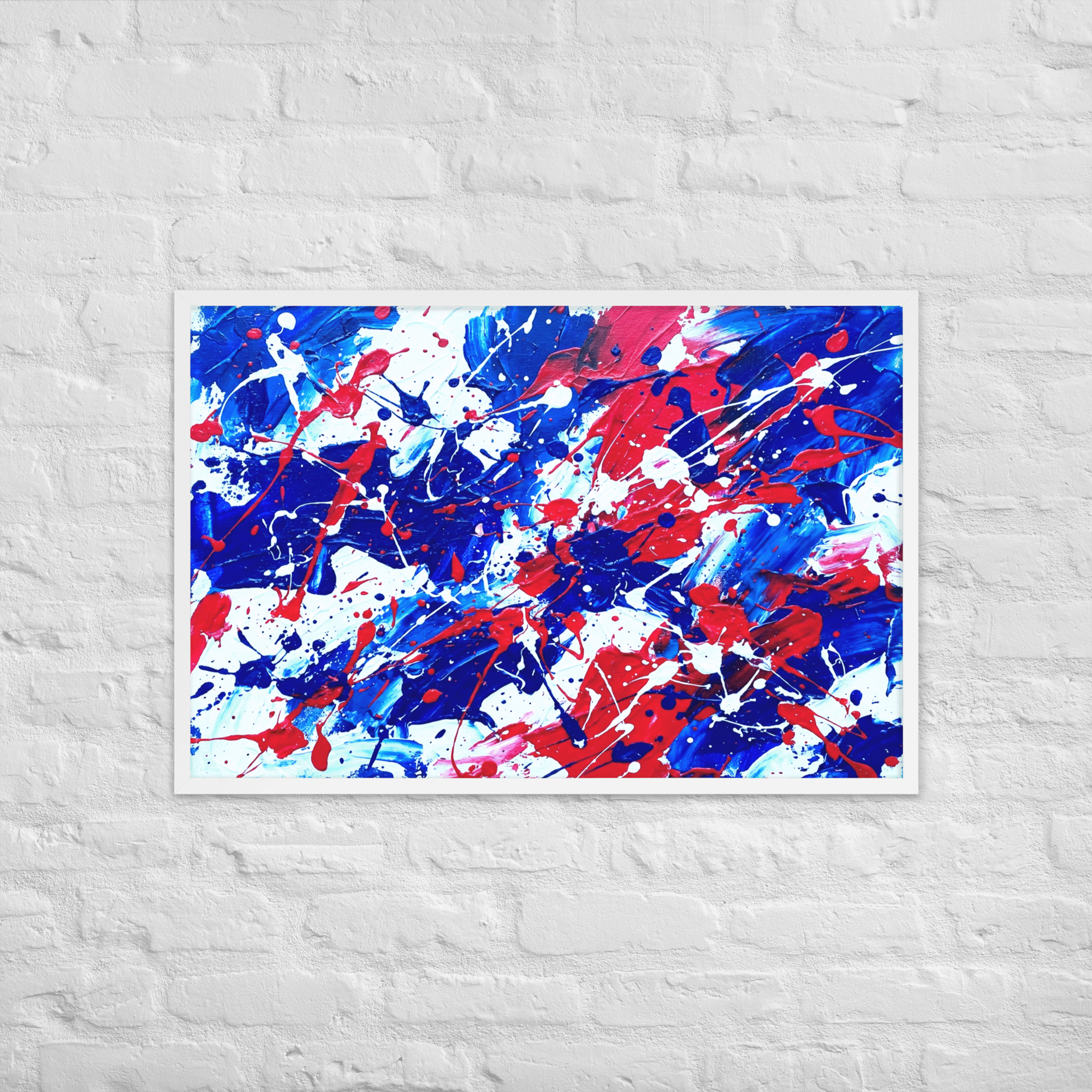 Australia’s Veins | Digital Painting | Framed Poster | Paint & Pixel |  |   |  Paint & Pixel