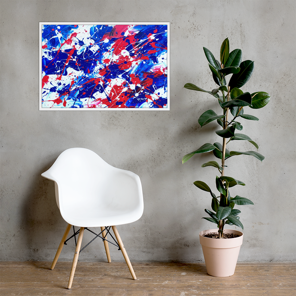 Australia’s Veins | Digital Painting | Framed Poster | Paint & Pixel |  |   |  Paint & Pixel