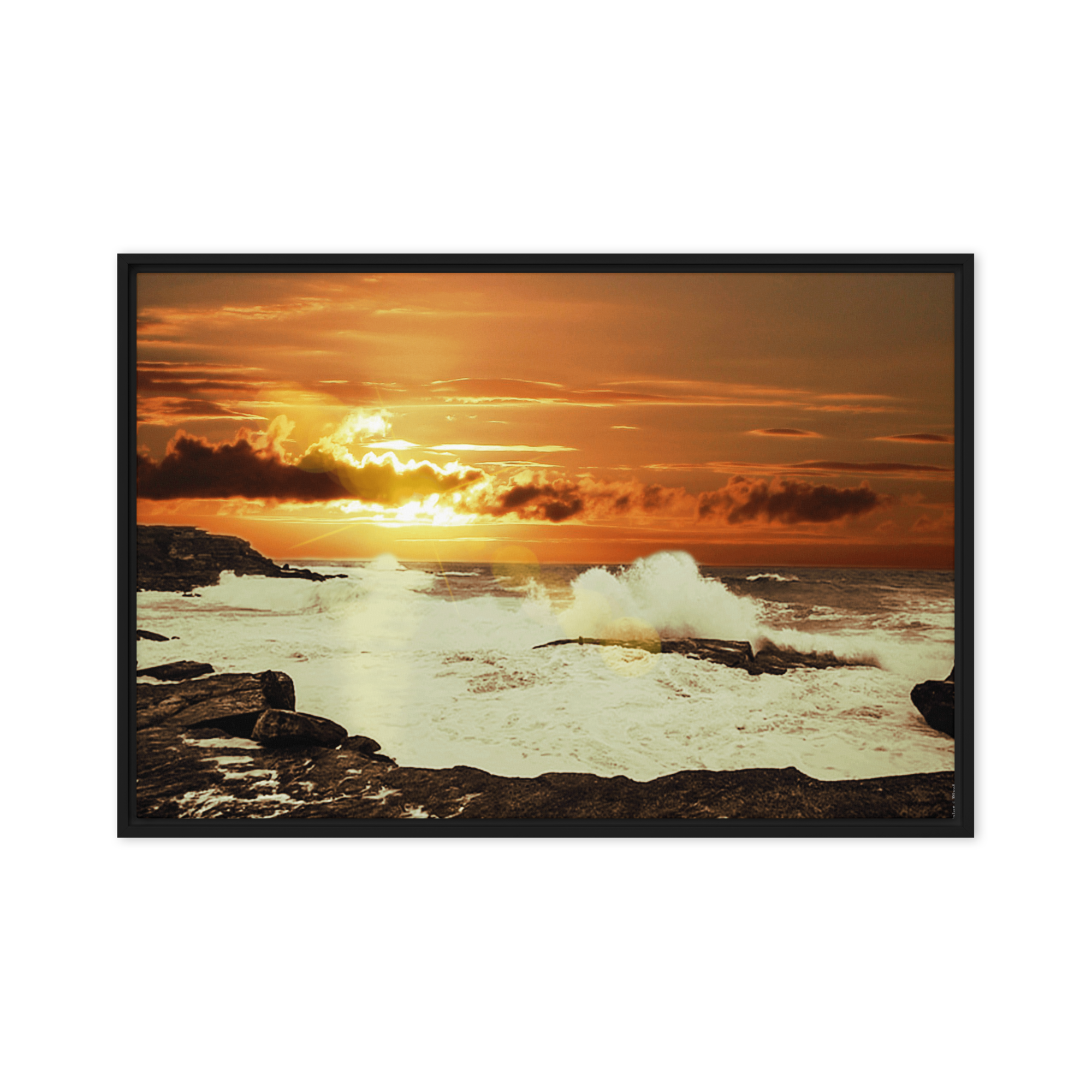 A Symphony in Ochre | Digital Painting | Framed Canvas | Paint & Pixel |  |   |  Paint & Pixel