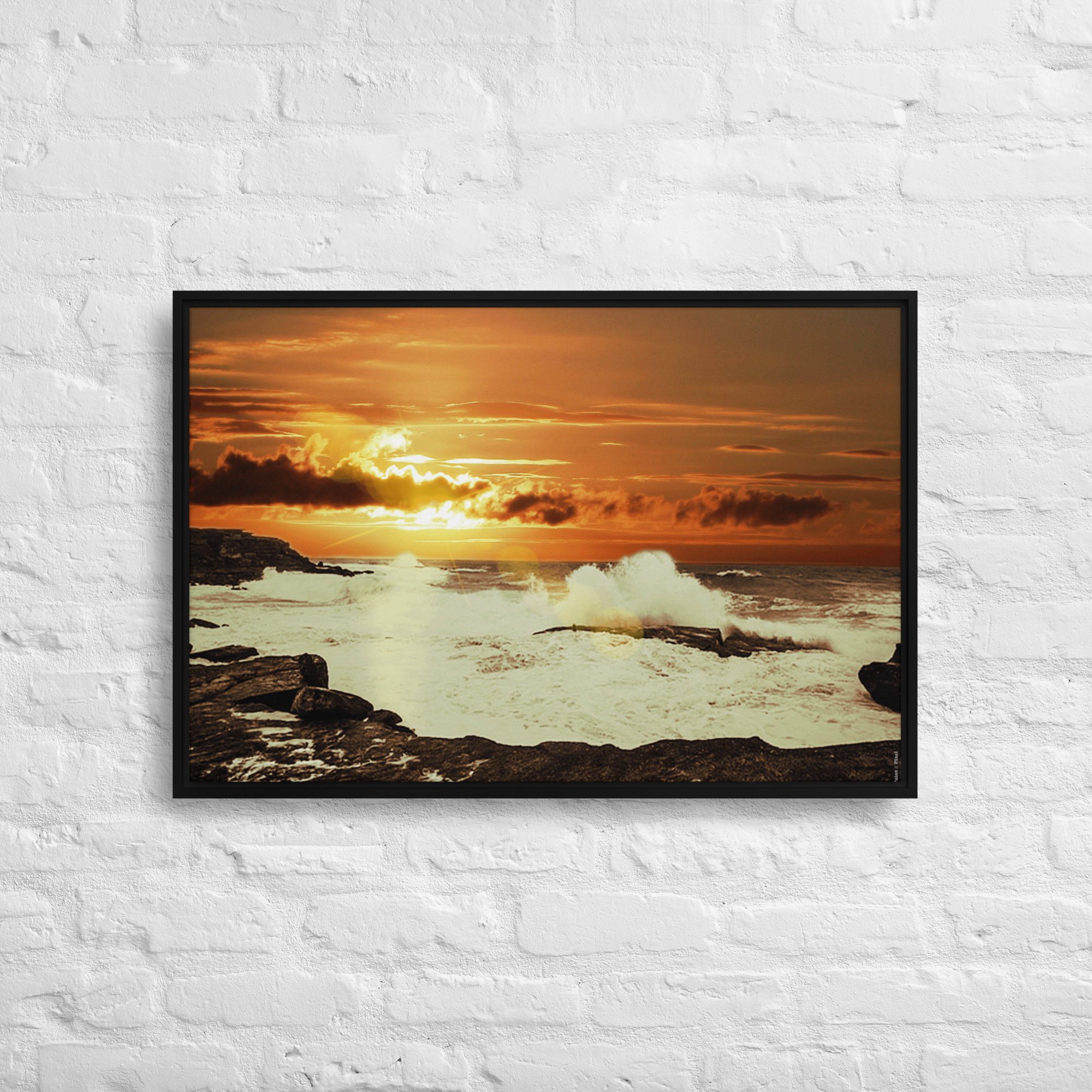 A Symphony in Ochre | Digital Painting | Framed Canvas | Paint & Pixel |  |   |  Paint & Pixel