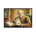 Philosopher and His Muse | Digital Painting | Framed Canvas | Paint & Pixel |  |   |  Paint & Pixel