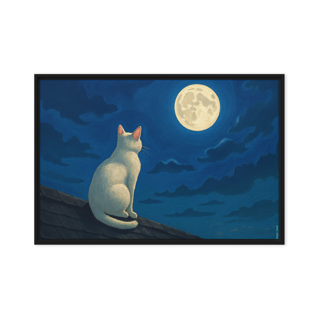 The Watcher | Digital Painting | Framed Canvas | Paint & Pixel |  |   |  Paint & Pixel