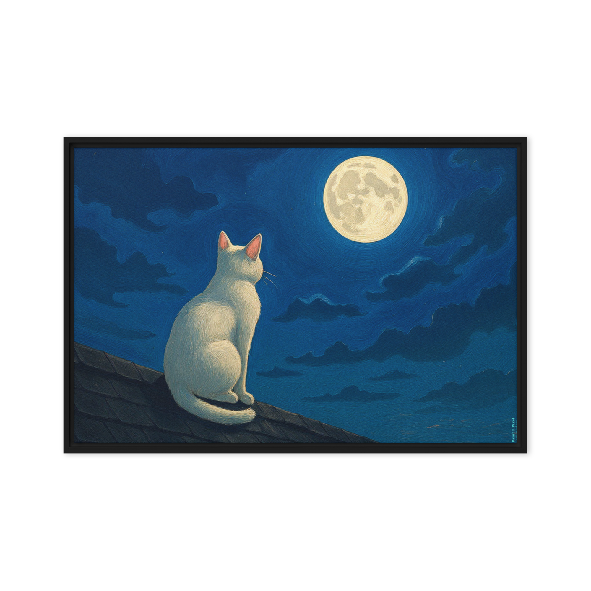 The Watcher | Digital Painting | Framed Canvas | Paint & Pixel |  |   |  Paint & Pixel