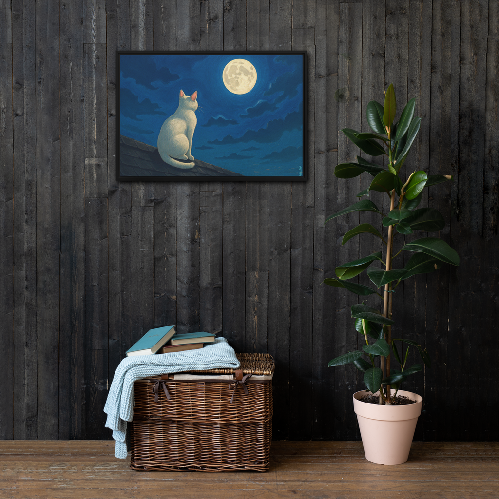 The Watcher | Digital Painting | Framed Canvas | Paint & Pixel |  |   |  Paint & Pixel