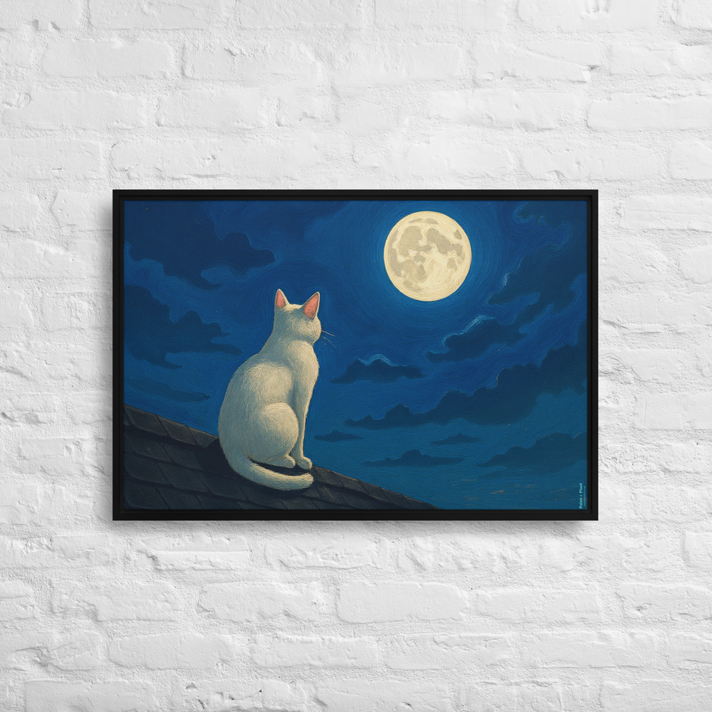 The Watcher | Digital Painting | Framed Canvas | Paint & Pixel |  |   |  Paint & Pixel