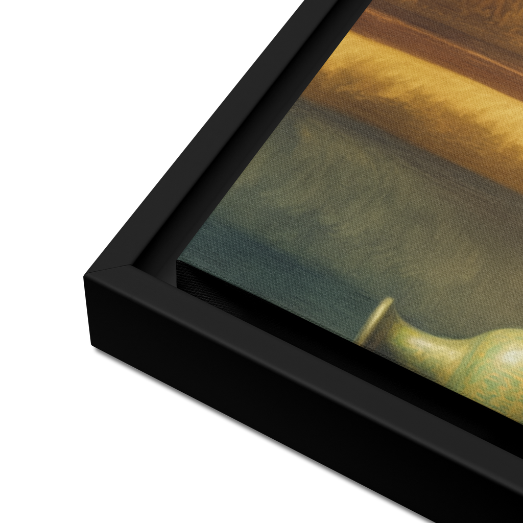 Philosopher and His Muse | Digital Painting | Framed Canvas | Paint & Pixel |  |   |  Paint & Pixel