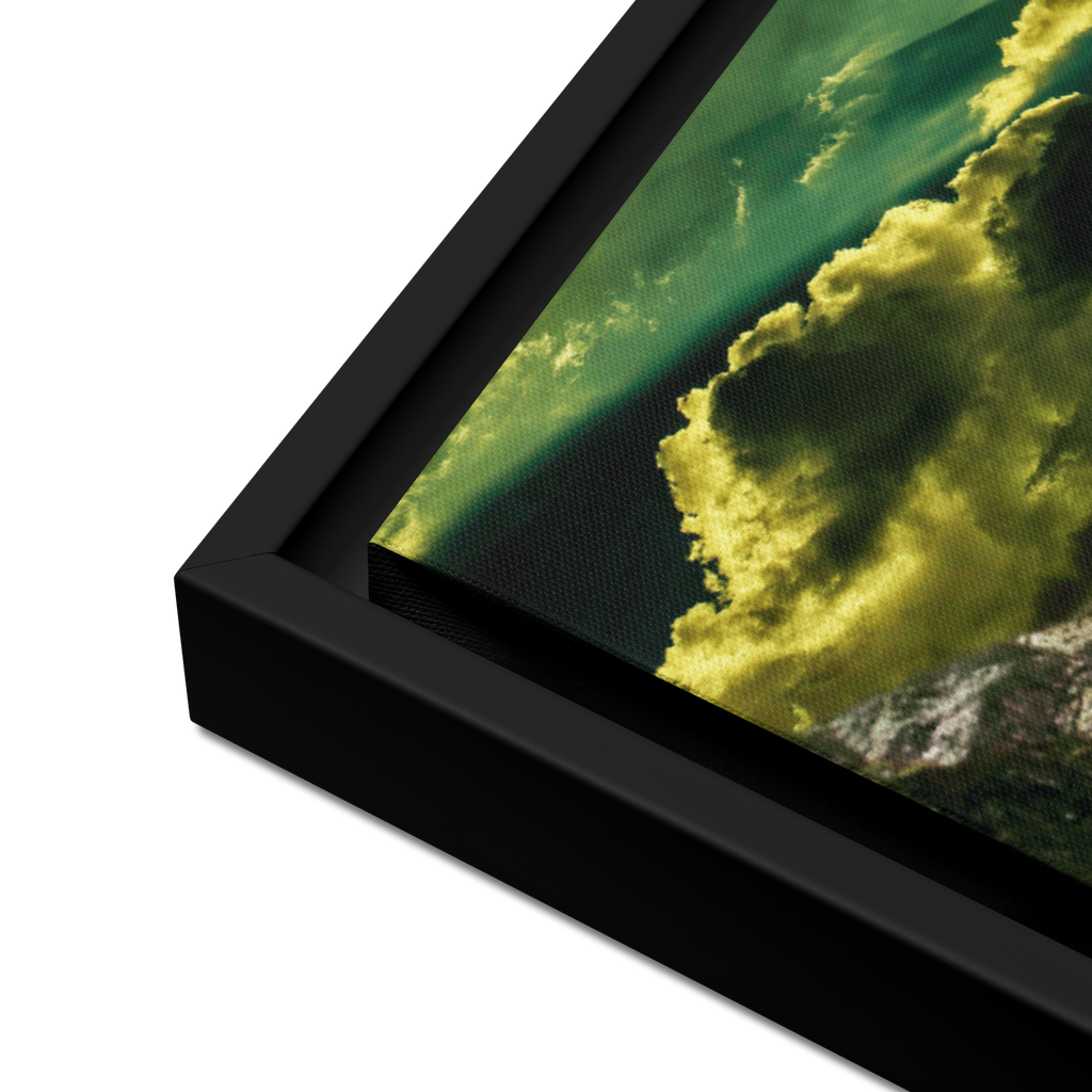 Looming White Beast | Digital Painting | Framed Canvas | Paint & Pixel |  |   |  Paint & Pixel