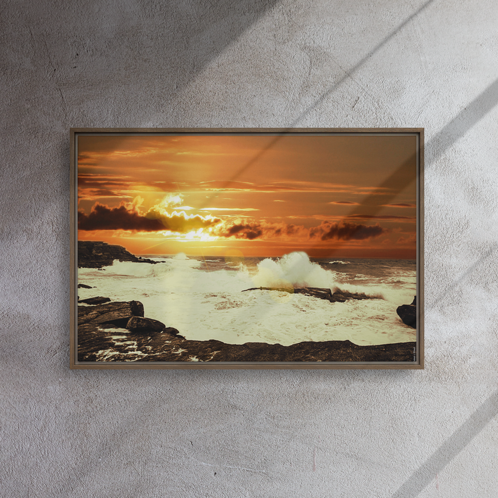 A Symphony in Ochre | Digital Painting | Framed Canvas | Paint & Pixel |  |   |  Paint & Pixel
