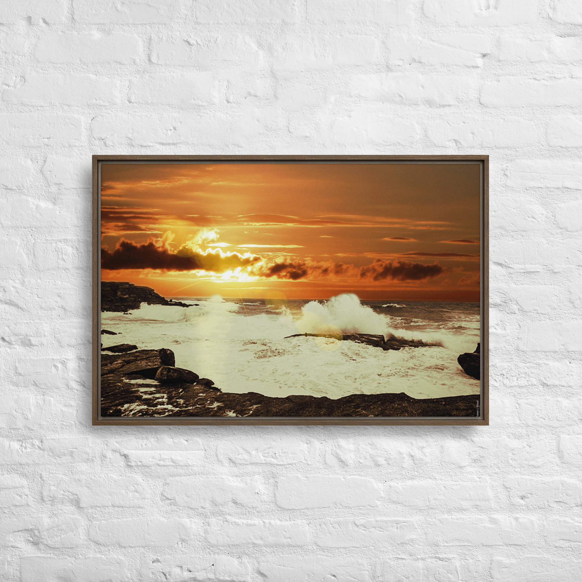 A Symphony in Ochre | Digital Painting | Framed Canvas | Paint & Pixel |  |   |  Paint & Pixel