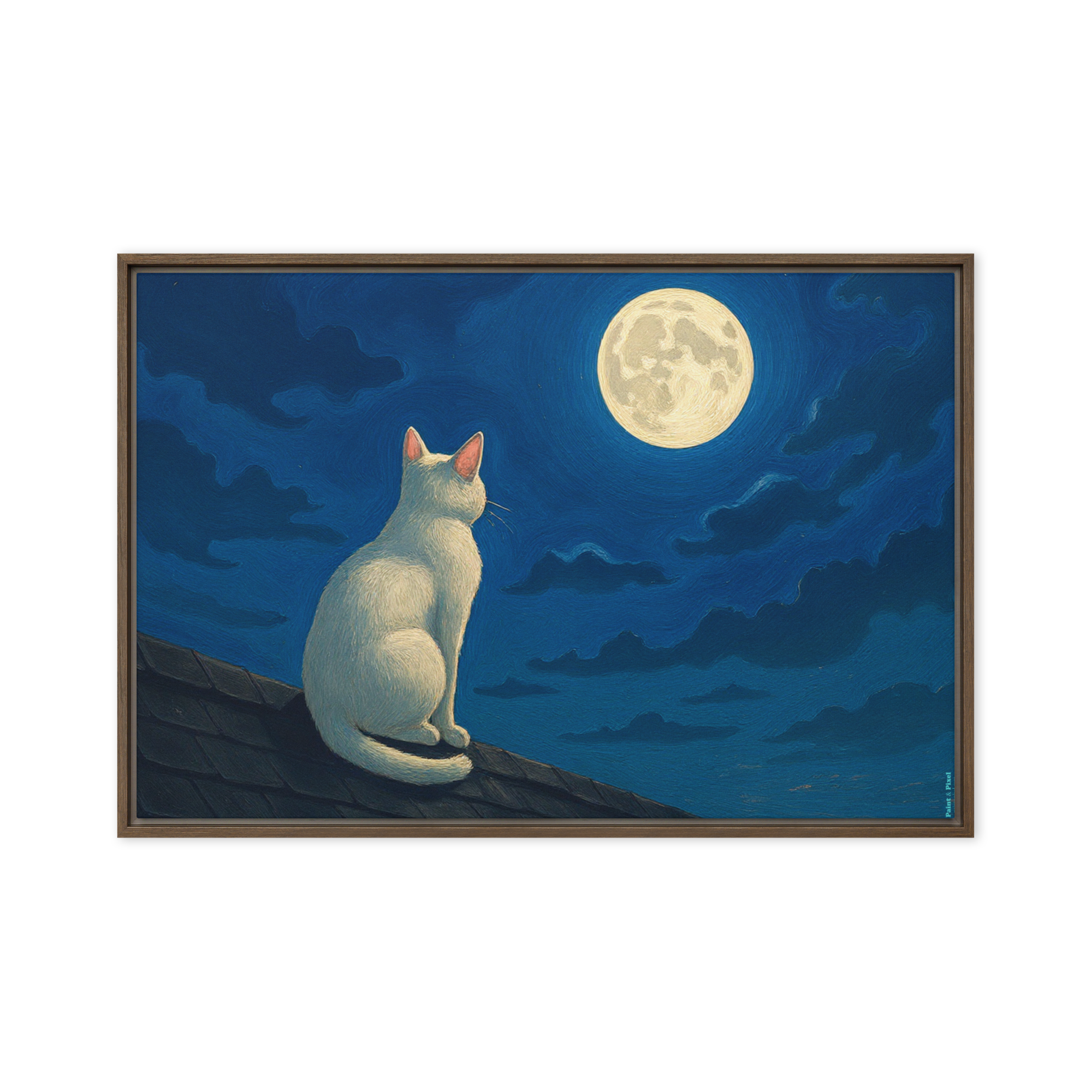 The Watcher | Digital Painting | Framed Canvas | Paint & Pixel |  |   |  Paint & Pixel