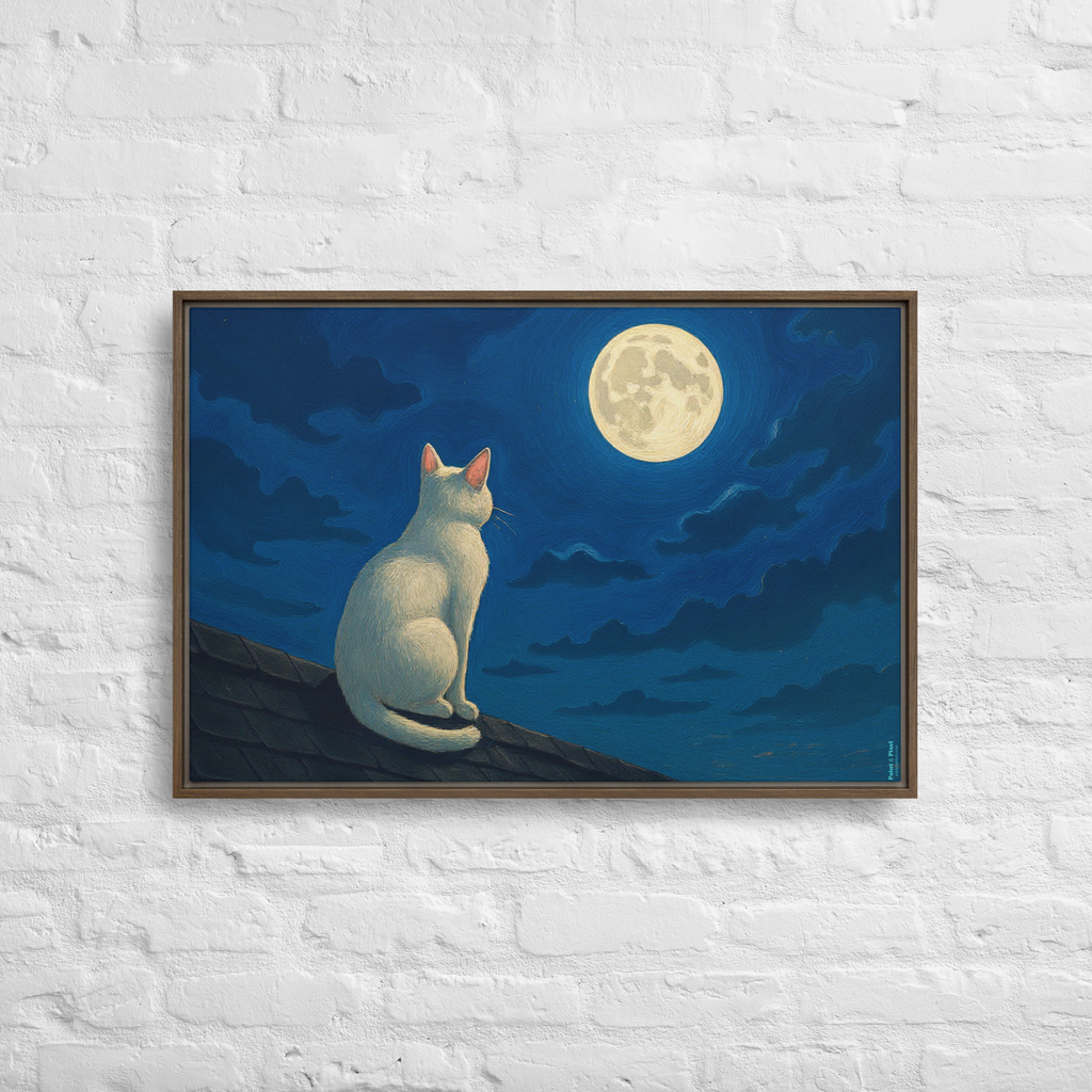 The Watcher | Digital Painting | Framed Canvas | Paint & Pixel |  |   |  Paint & Pixel