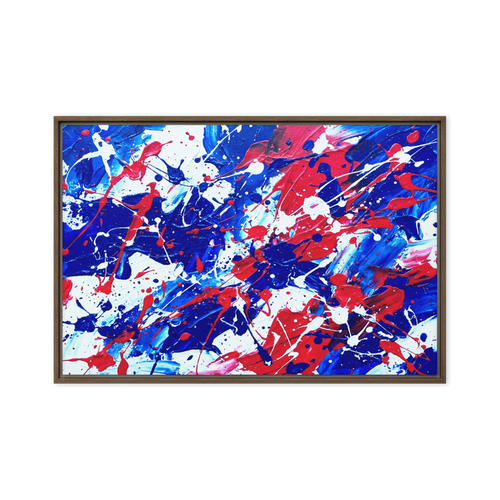 Australia’s Veins | Digital Painting | Framed Canvas | Paint & Pixel |  |   |  Paint & Pixel