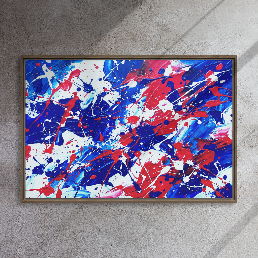 Australia’s Veins | Digital Painting | Framed Canvas | Paint & Pixel |  |   |  Paint & Pixel