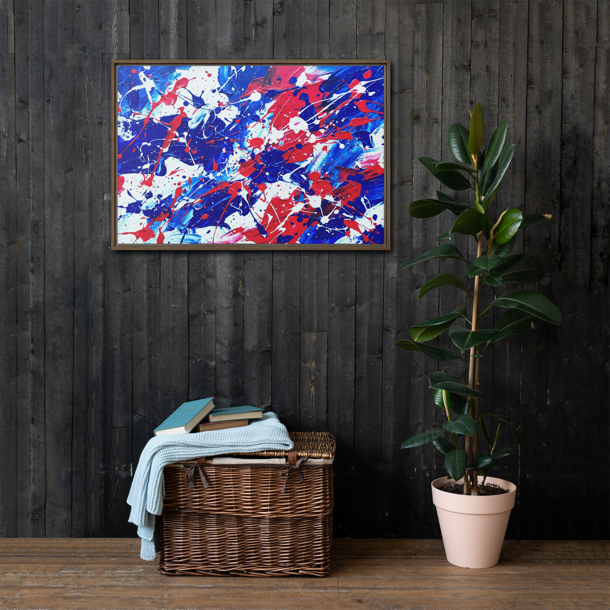Australia’s Veins | Digital Painting | Framed Canvas | Paint & Pixel |  |   |  Paint & Pixel