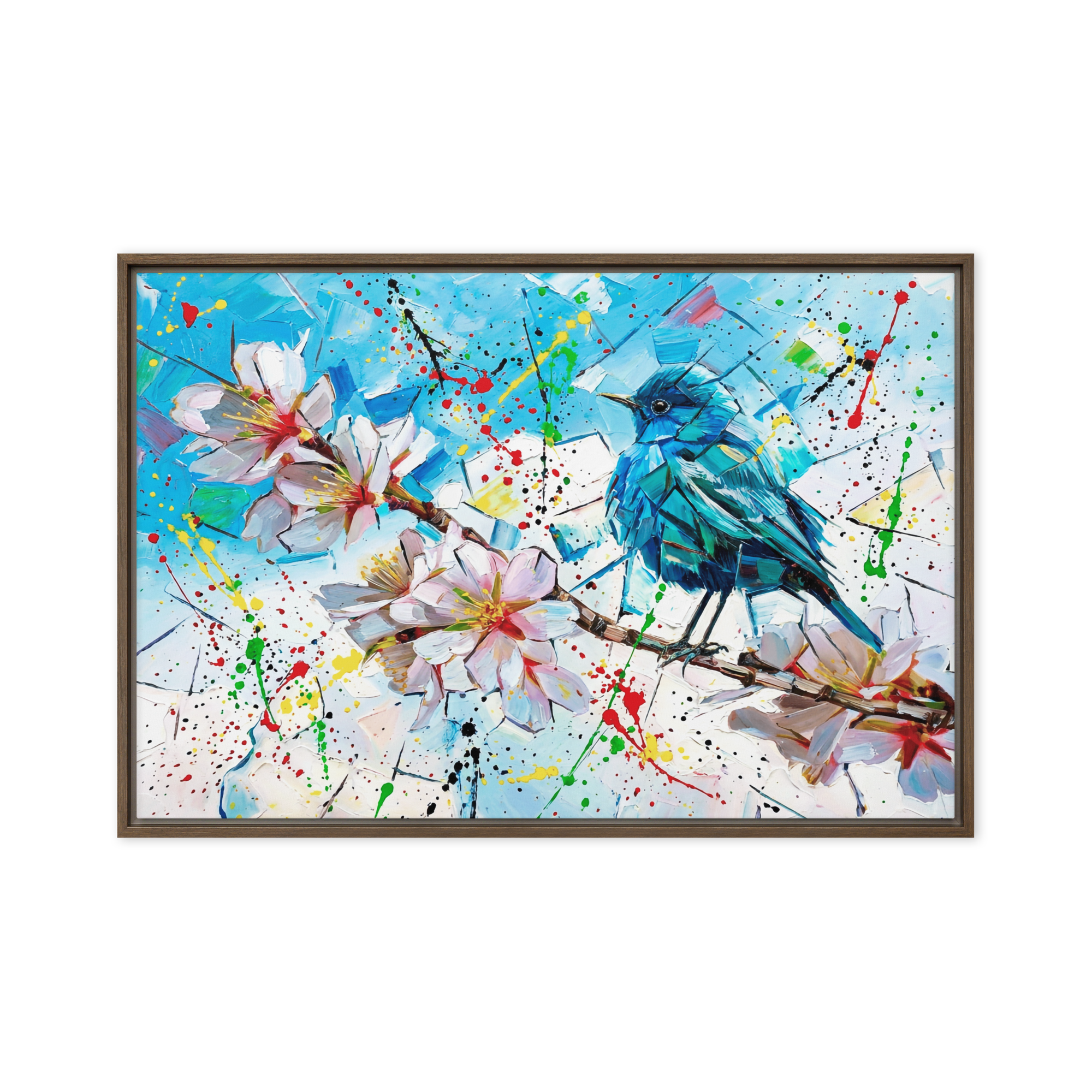 Fractured Serenity | Digital Painting | Framed Canvas | Paint & Pixel |  |   |  Paint & Pixel