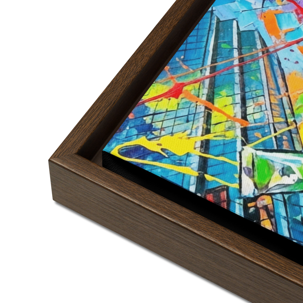 Colorful Mayhem | Digital Painting | Framed Canvas | Paint & Pixel |  |   |  Paint & Pixel