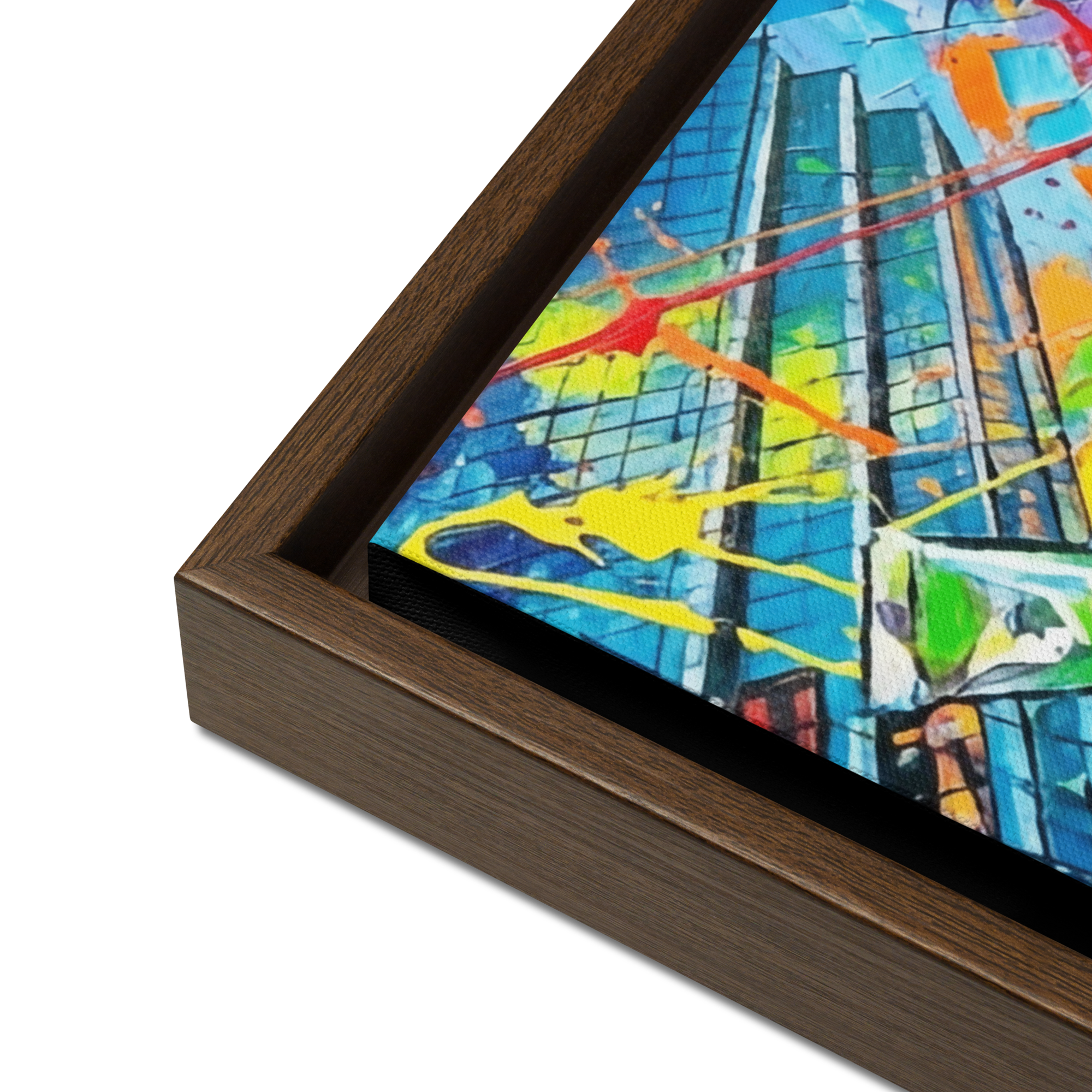 Colorful Mayhem | Digital Painting | Framed Canvas | Paint & Pixel |  |   |  Paint & Pixel