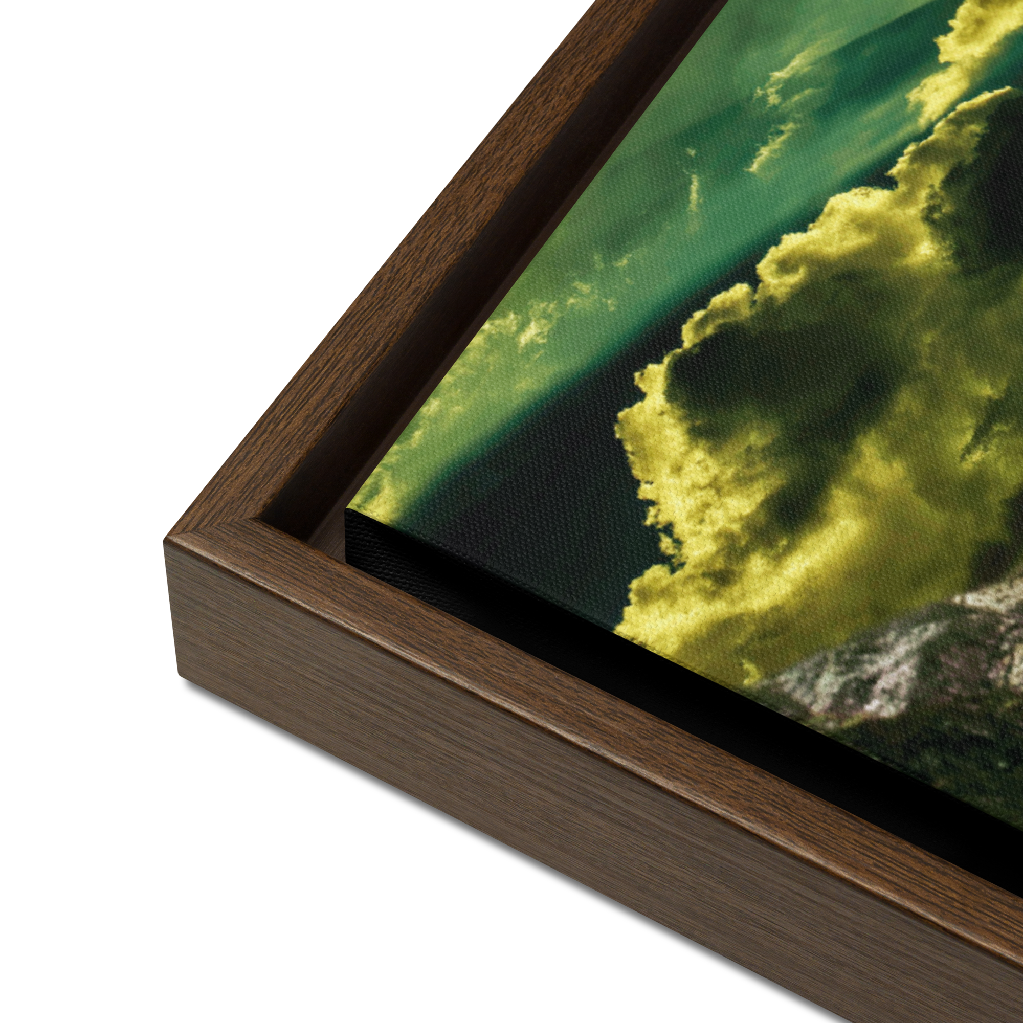 Looming White Beast | Digital Painting | Framed Canvas | Paint & Pixel |  |   |  Paint & Pixel