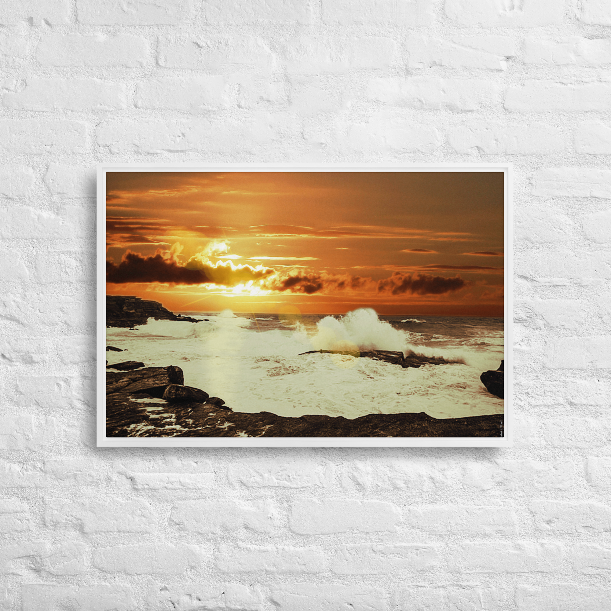 A Symphony in Ochre | Digital Painting | Framed Canvas | Paint & Pixel |  |   |  Paint & Pixel