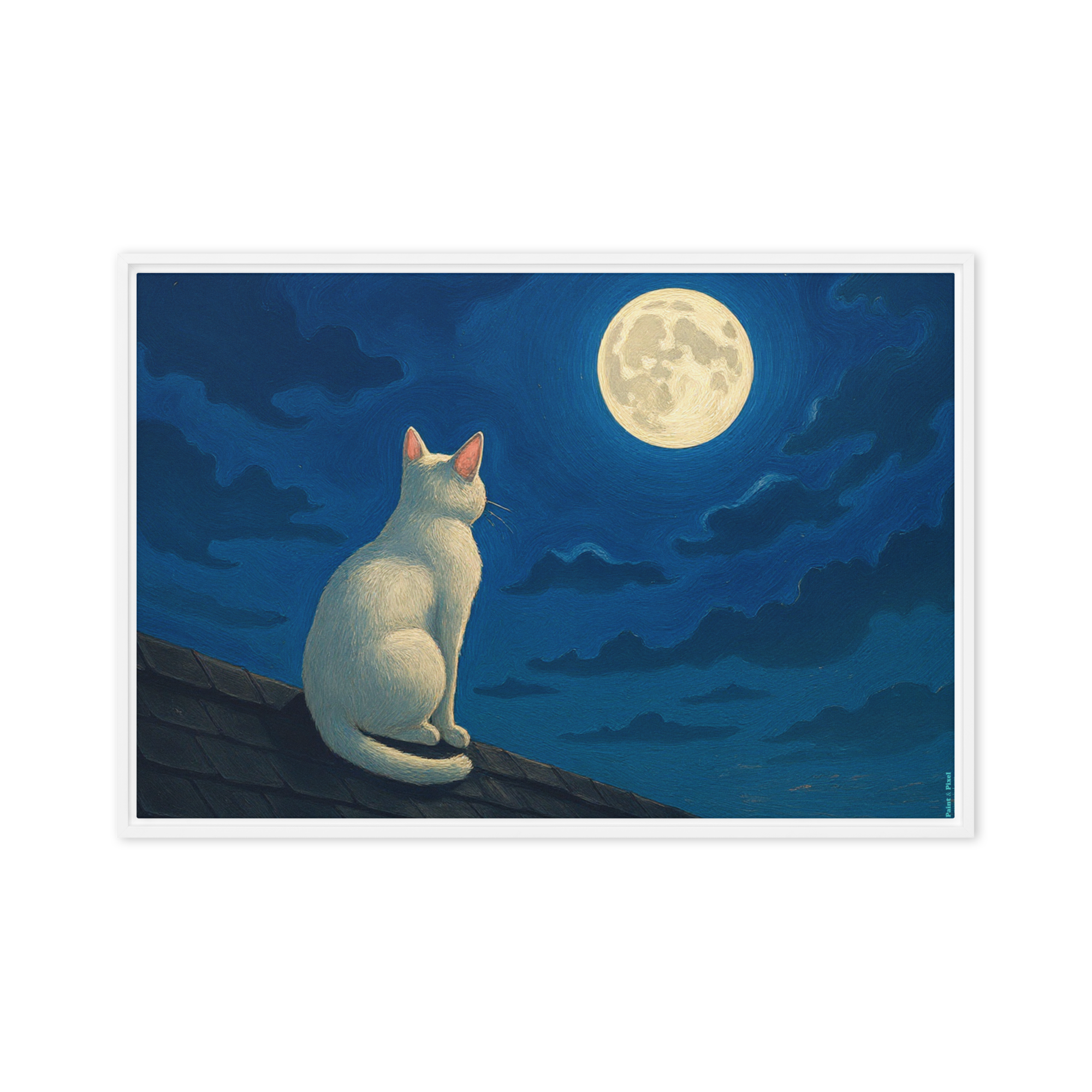 The Watcher | Digital Painting | Framed Canvas | Paint & Pixel |  |   |  Paint & Pixel