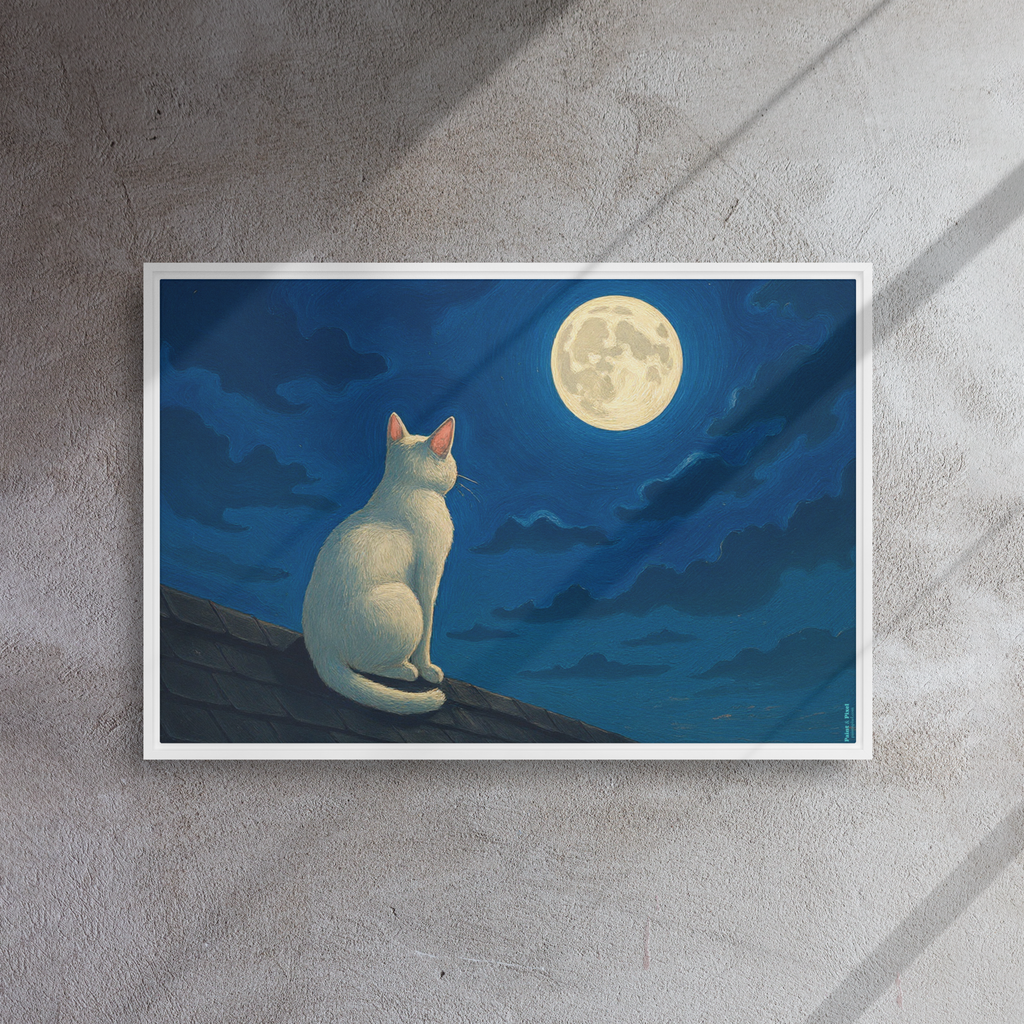 The Watcher | Digital Painting | Framed Canvas | Paint & Pixel |  |   |  Paint & Pixel