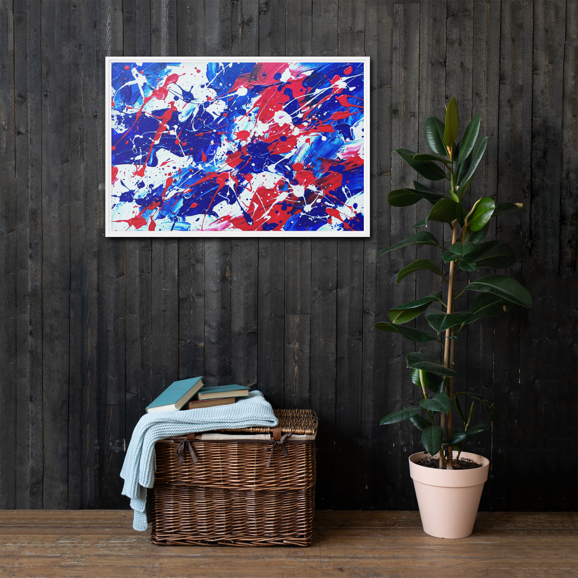 Australia’s Veins | Digital Painting | Framed Canvas | Paint & Pixel |  |   |  Paint & Pixel
