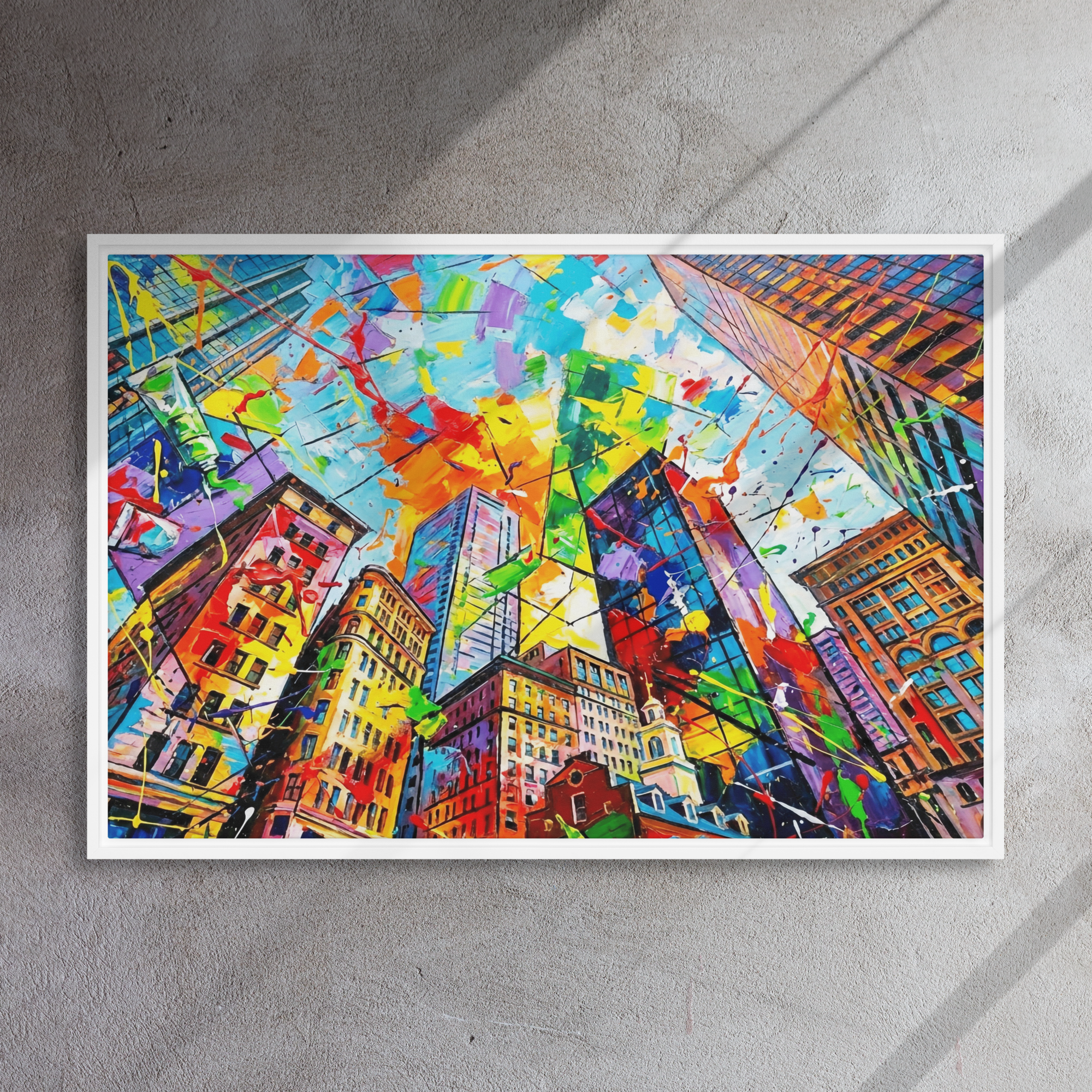 Colorful Mayhem | Digital Painting | Framed Canvas | Paint & Pixel |  |   |  Paint & Pixel