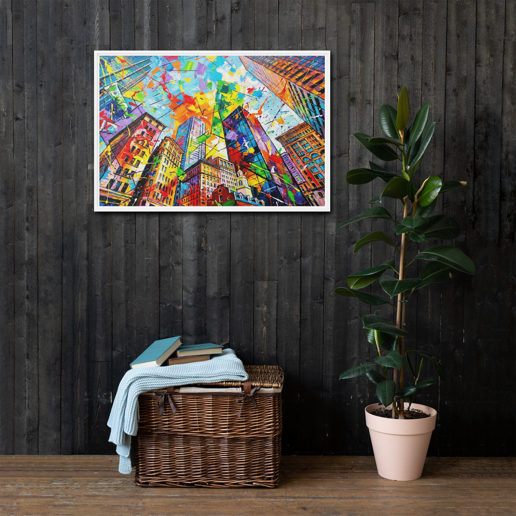 Colorful Mayhem | Digital Painting | Framed Canvas | Paint & Pixel |  |   |  Paint & Pixel