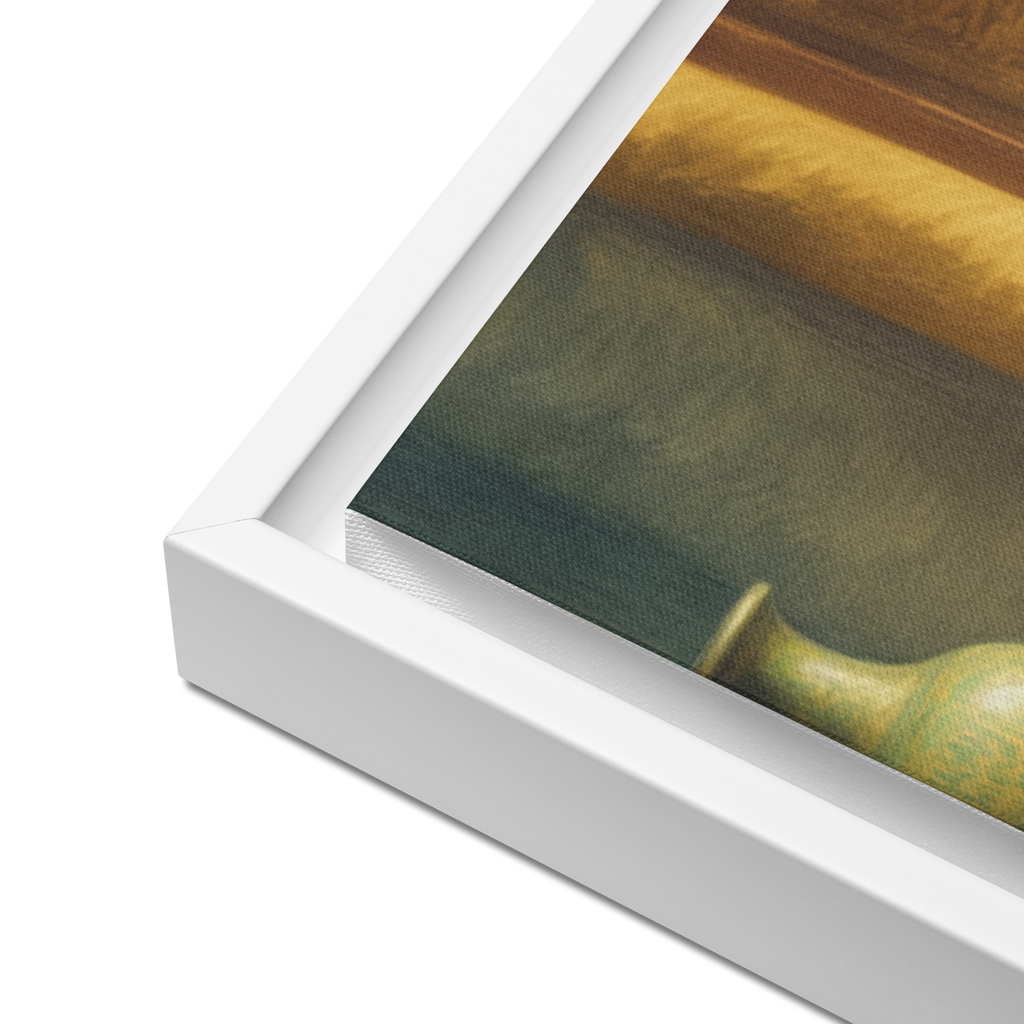 Philosopher and His Muse | Digital Painting | Framed Canvas | Paint & Pixel |  |   |  Paint & Pixel