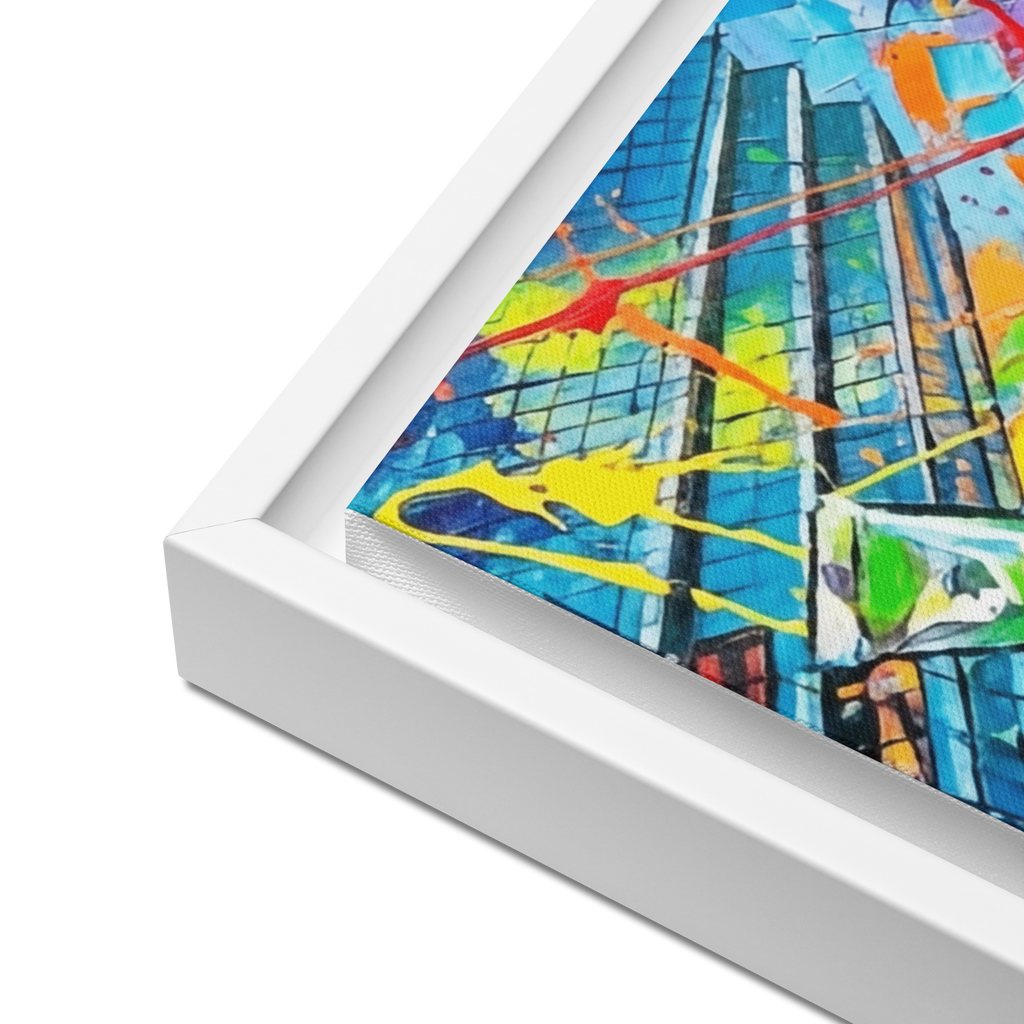 Colorful Mayhem | Digital Painting | Framed Canvas | Paint & Pixel |  |   |  Paint & Pixel