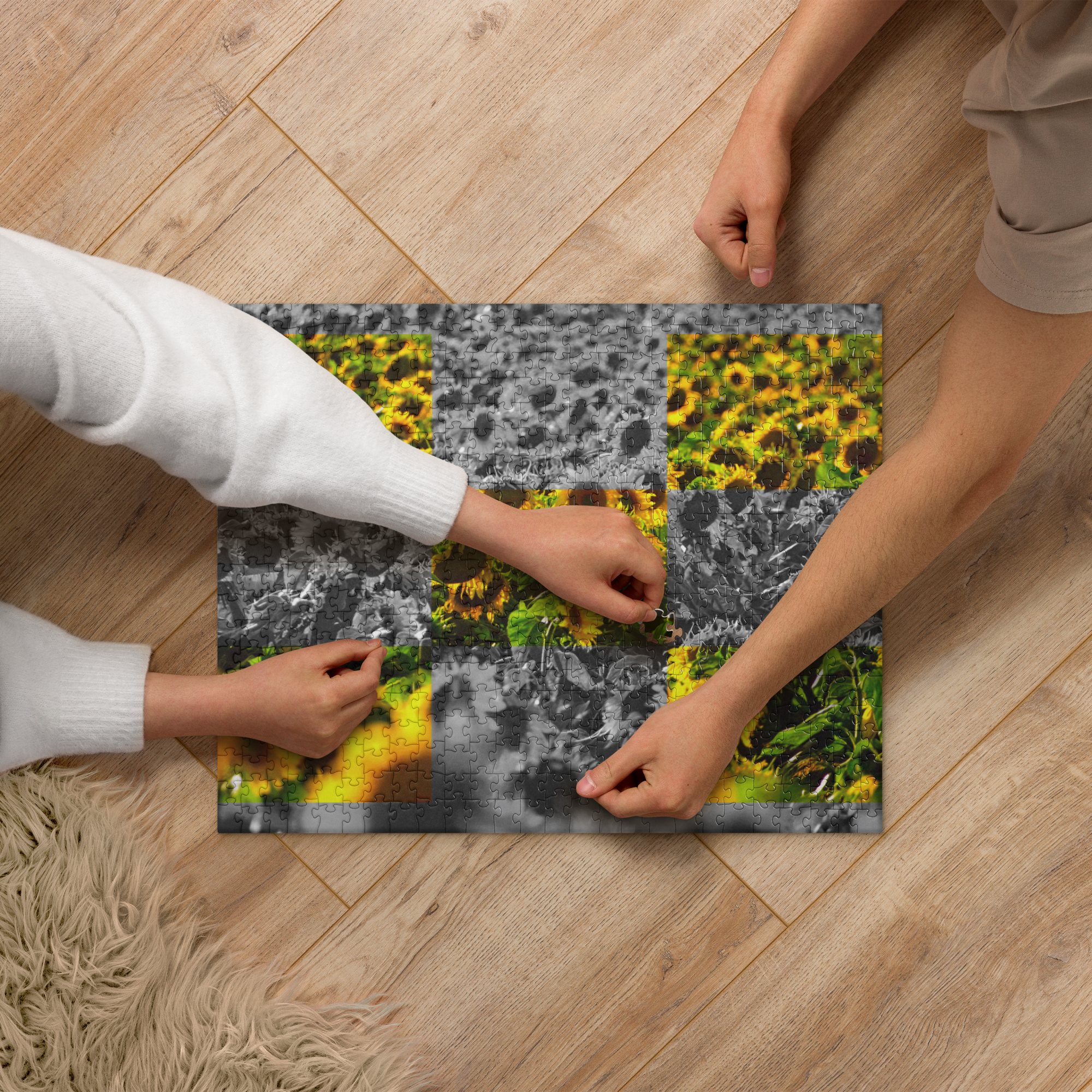 Sunflower Lattice | Digital Painting | Jigsaw Puzzle | Paint & Pixel |  |   |  Paint & Pixel