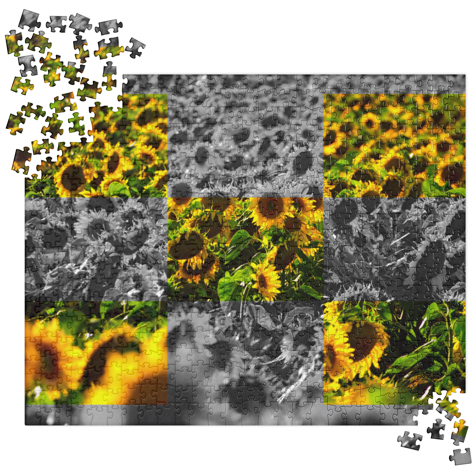 Sunflower Lattice | Digital Painting | Jigsaw Puzzle | Paint & Pixel |  |   |  Paint & Pixel