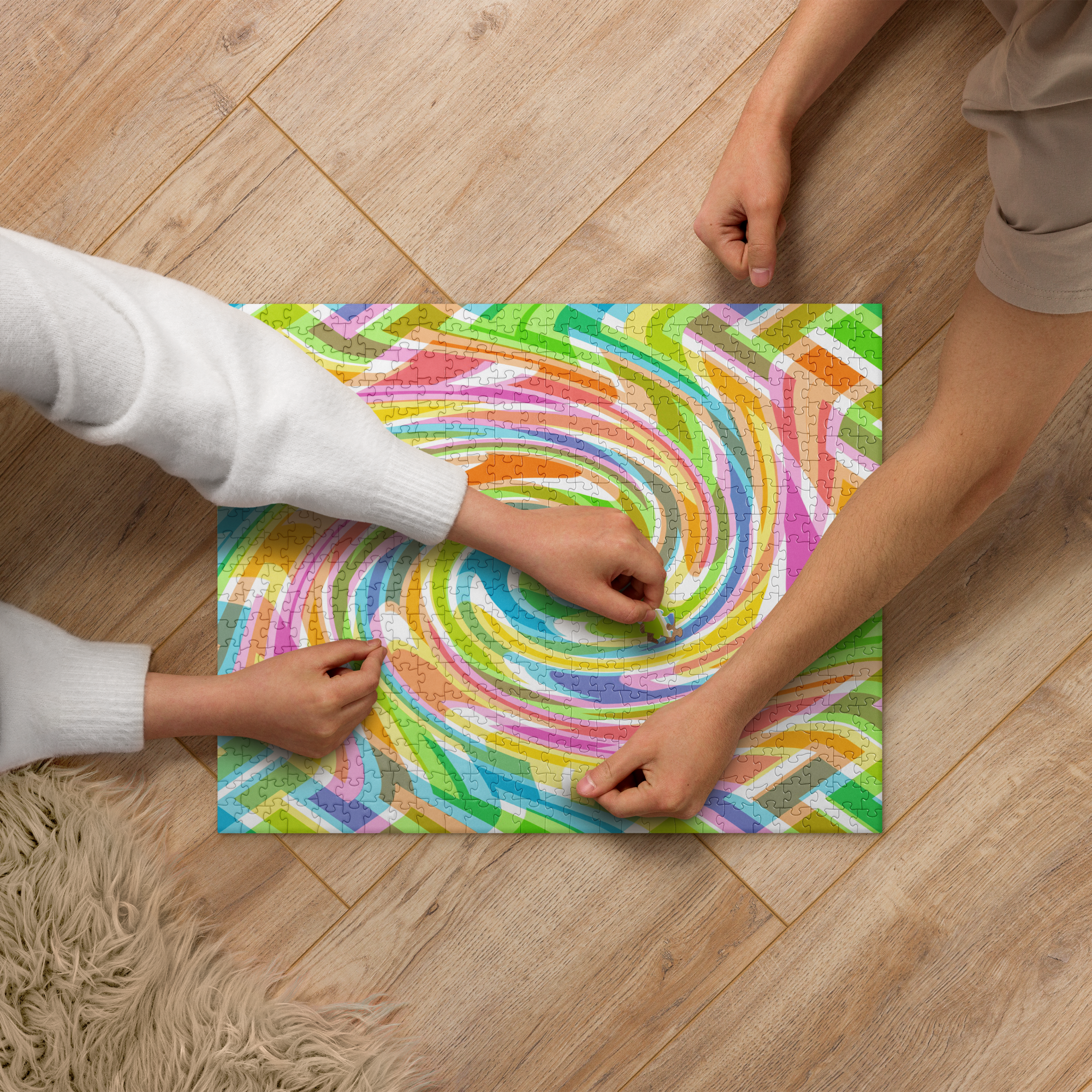 Chromatic Vertigo | Digital Painting | Jigsaw Puzzle | Paint & Pixel |  |   |  Paint & Pixel