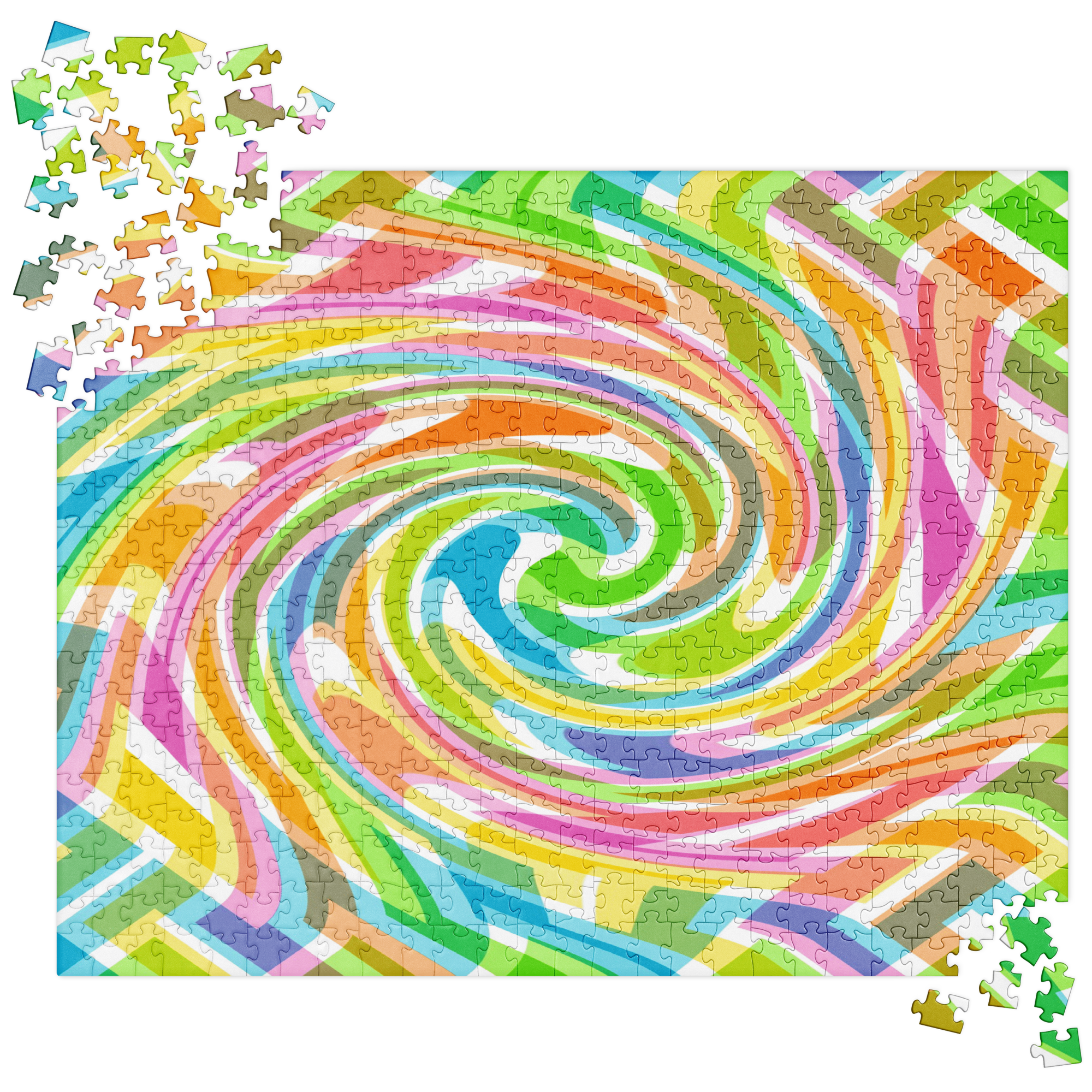 Chromatic Vertigo | Digital Painting | Jigsaw Puzzle | Paint & Pixel |  |   |  Paint & Pixel