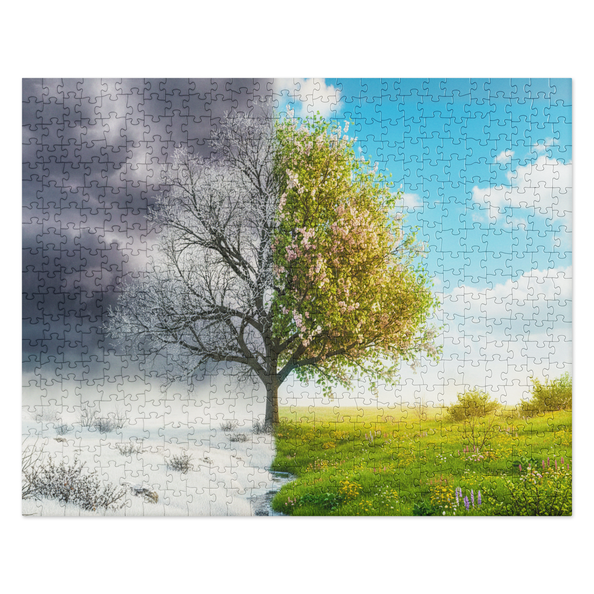 Dialogue of Seasons | Digital Painting | Jigsaw Puzzle | Paint & Pixel |  |   |  Paint & Pixel