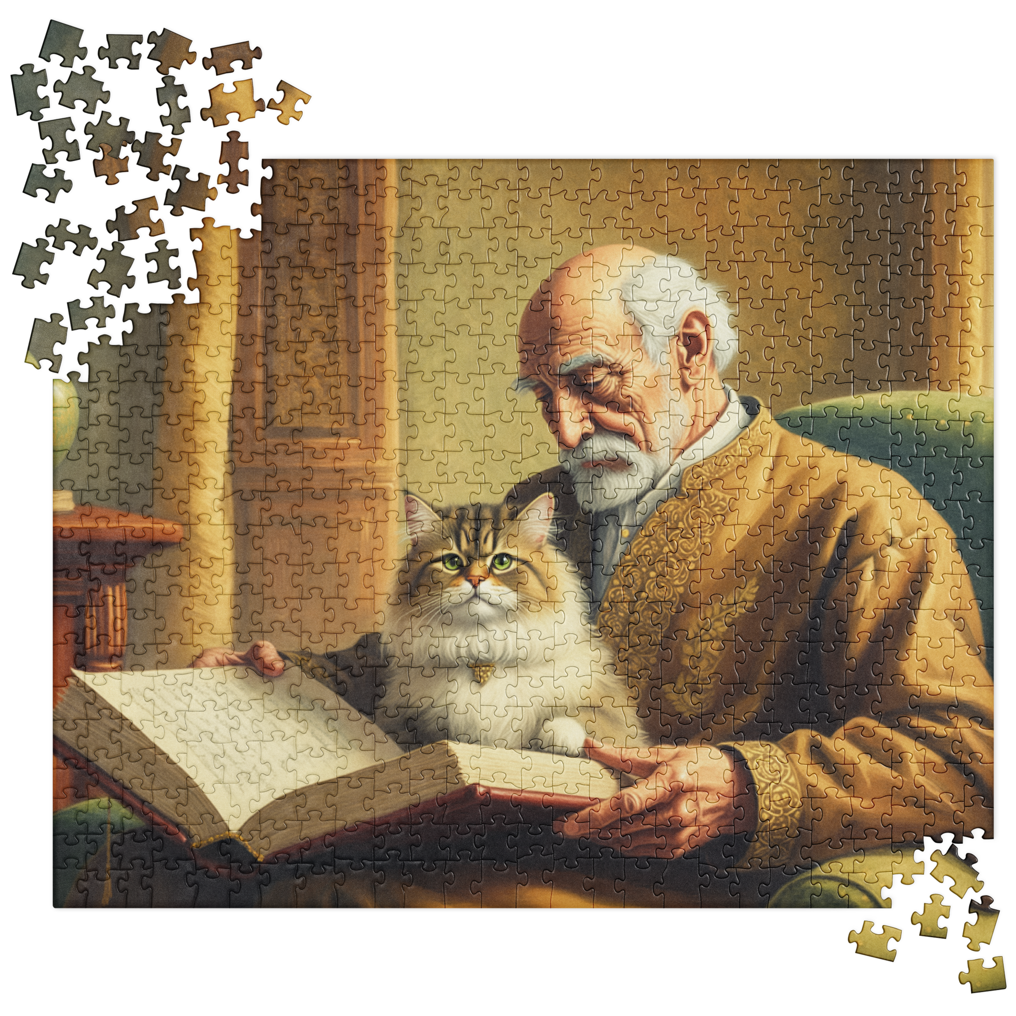 Philosopher and His Muse | Digital Painting | Jigsaw Puzzle | Paint & Pixel |  |   |  Paint & Pixel