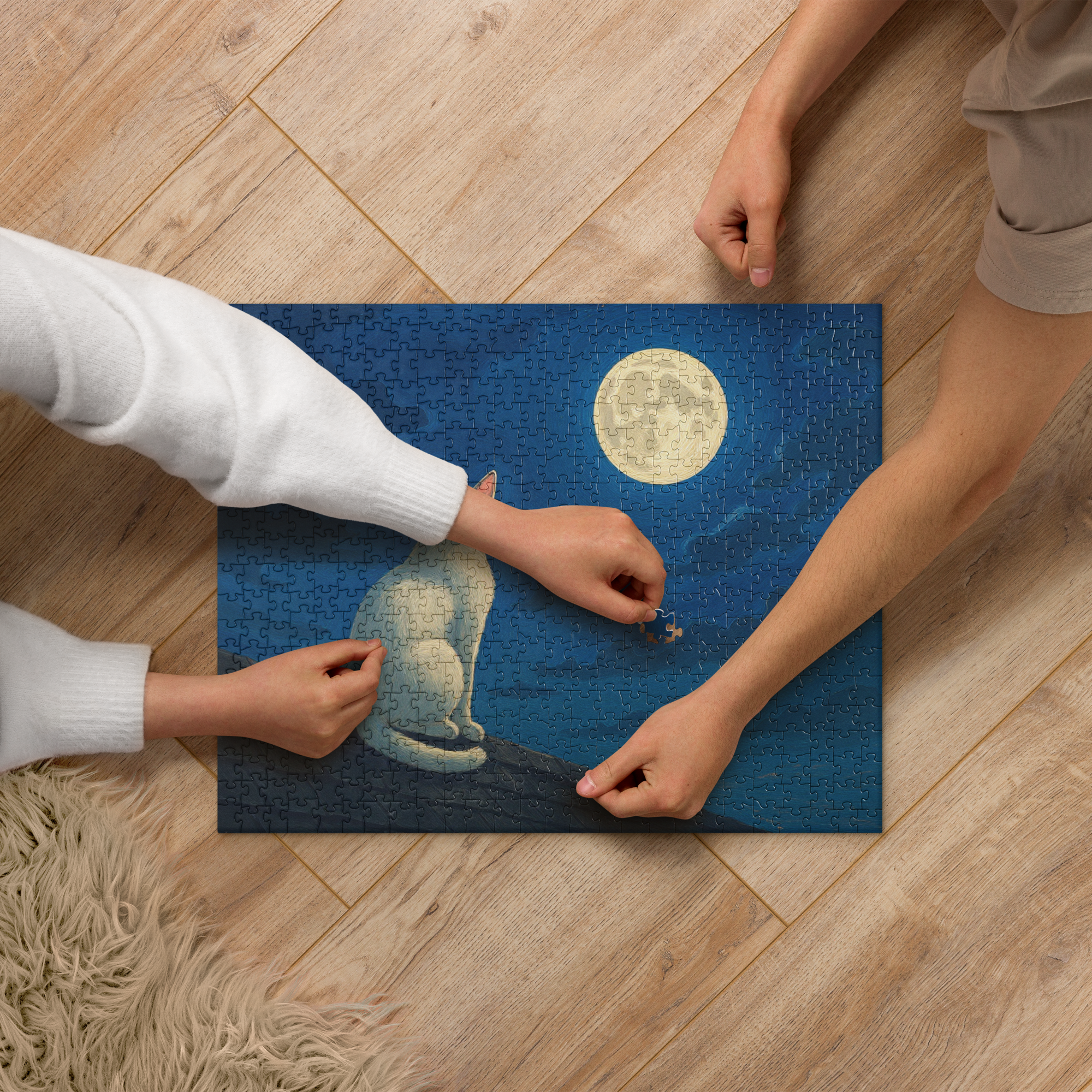 The Watcher | Digital Painting | Jigsaw Puzzle | Paint & Pixel |  |   |  Paint & Pixel