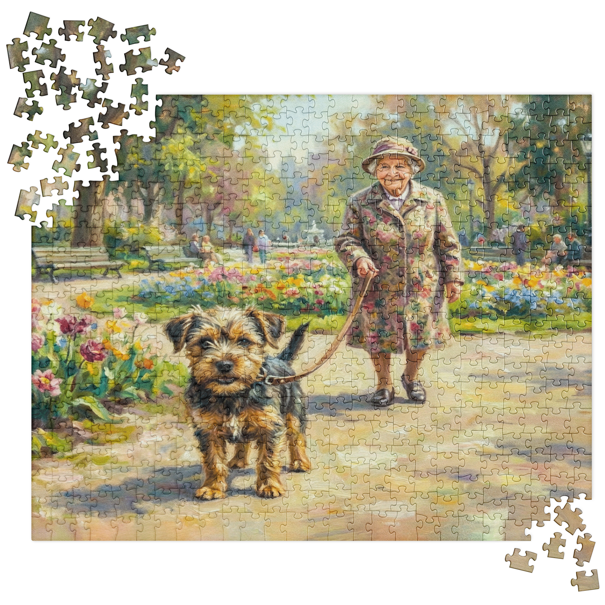 The Lady and the Leader | Digital Painting | Jigsaw Puzzle | Paint & Pixel |  |   |  Paint & Pixel