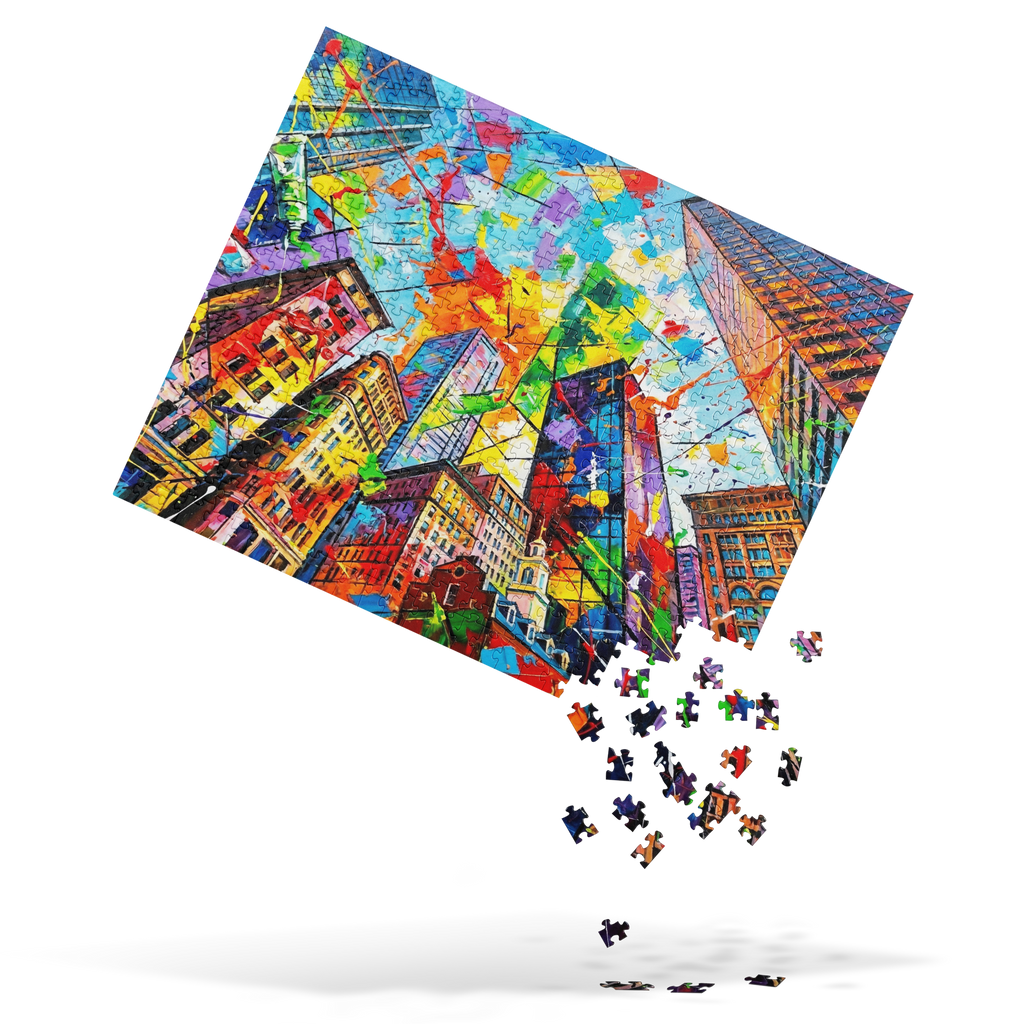 Colorful Mayhem | Digital Painting | Jigsaw Puzzle | Paint & Pixel |  |   |  Paint & Pixel