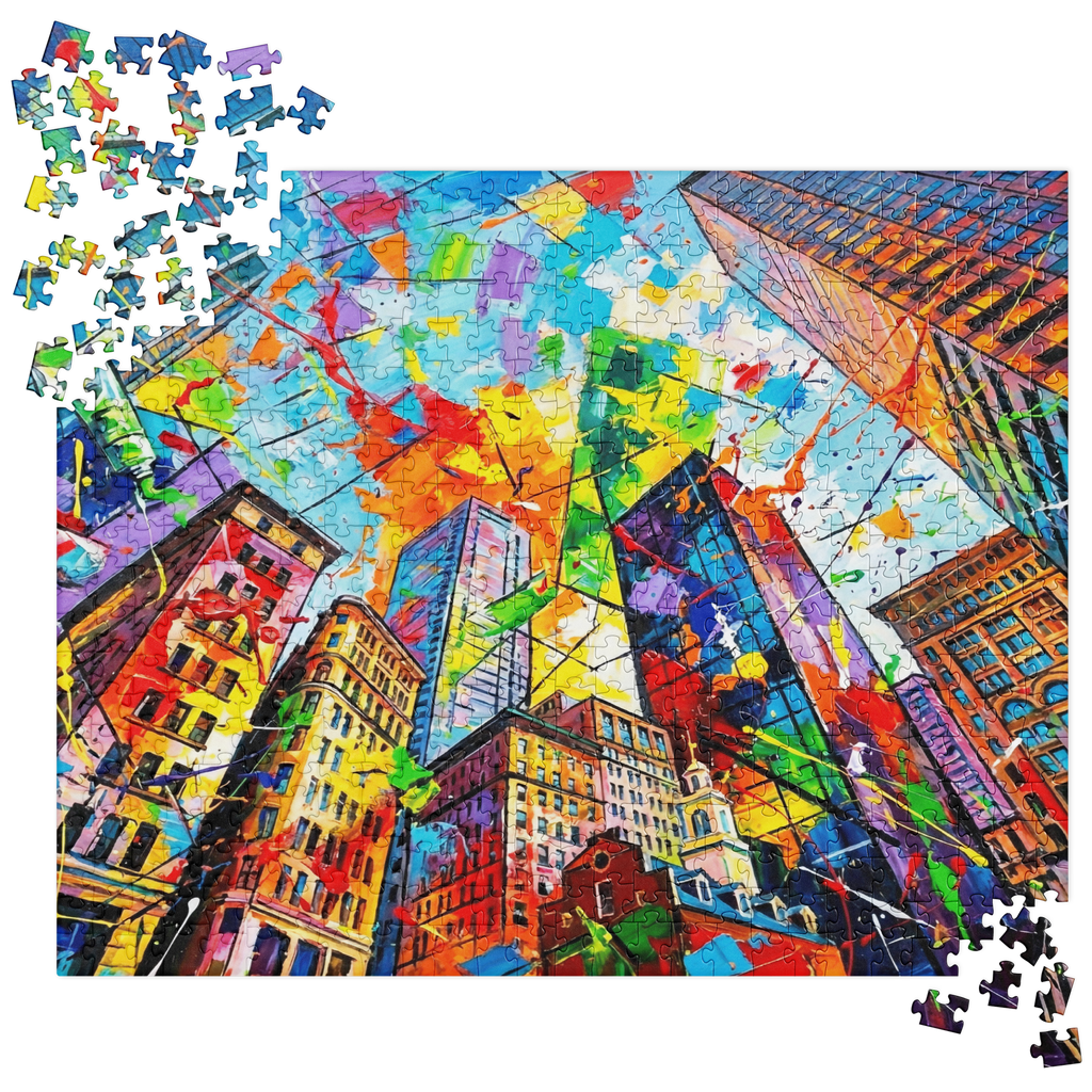 Colorful Mayhem | Digital Painting | Jigsaw Puzzle | Paint & Pixel |  |   |  Paint & Pixel