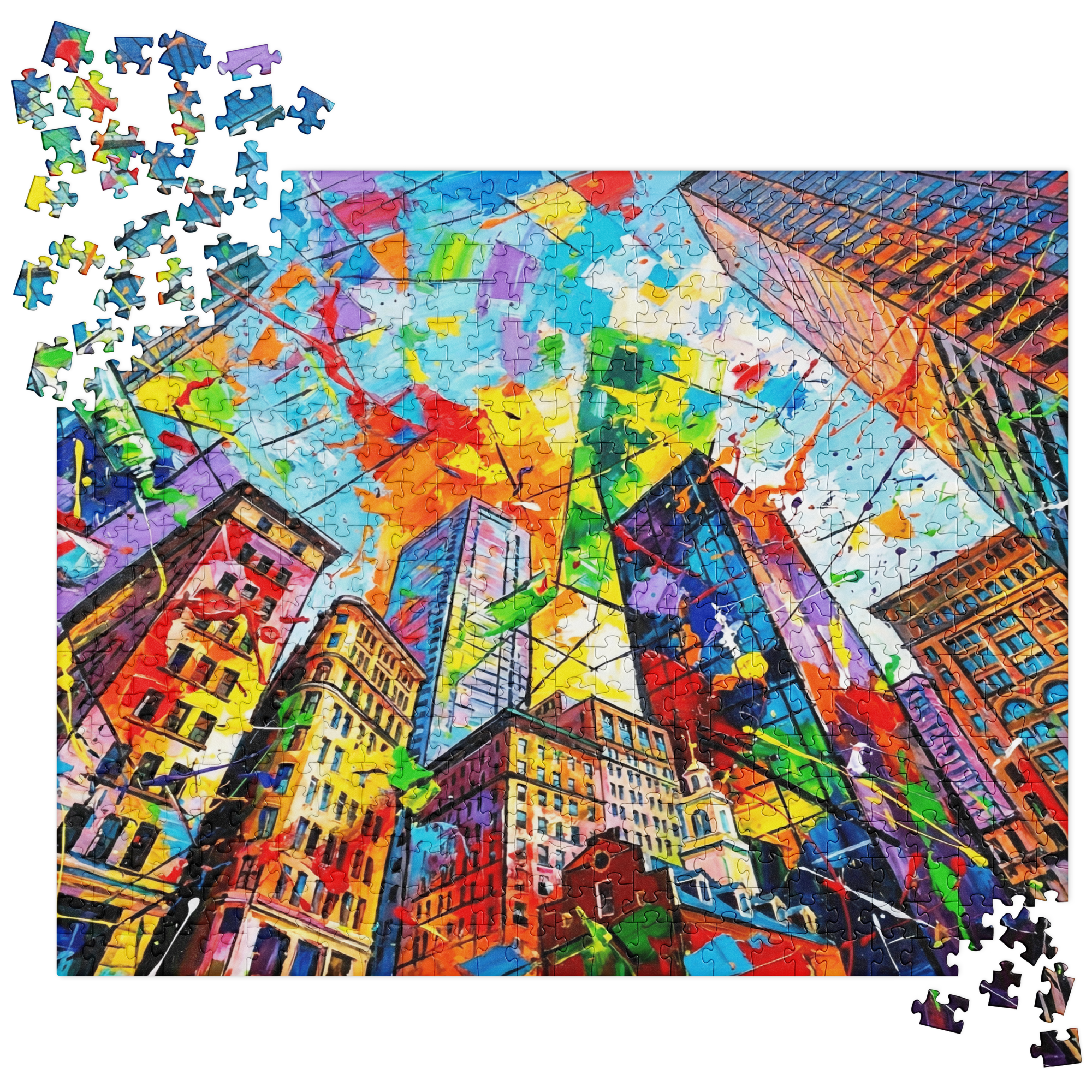 Colorful Mayhem | Digital Painting | Jigsaw Puzzle | Paint & Pixel |  |   |  Paint & Pixel